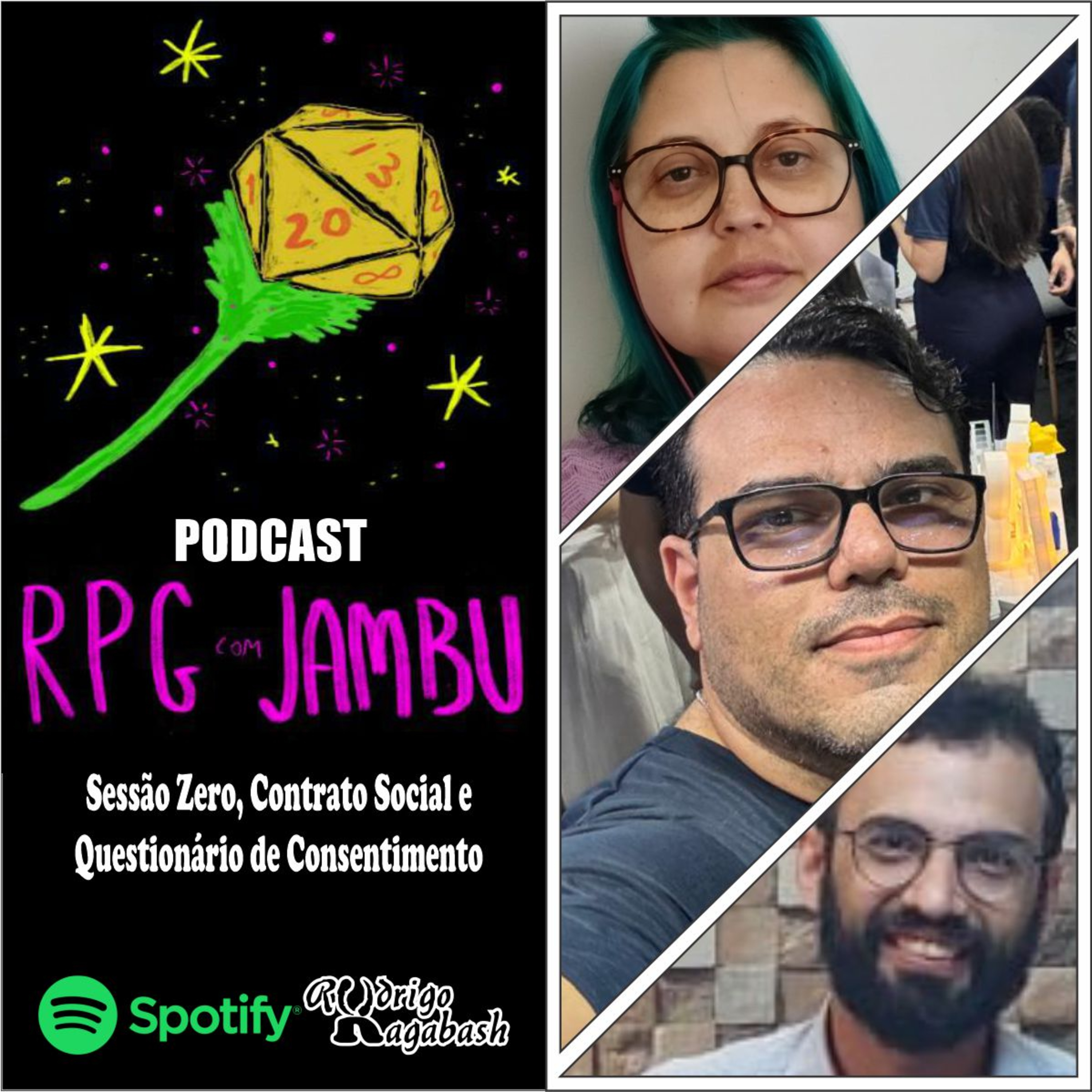 Podcast RPG com Jambu #9 | Sessão Zero, Contrato Social e Questionário de Consentimento episode artwork