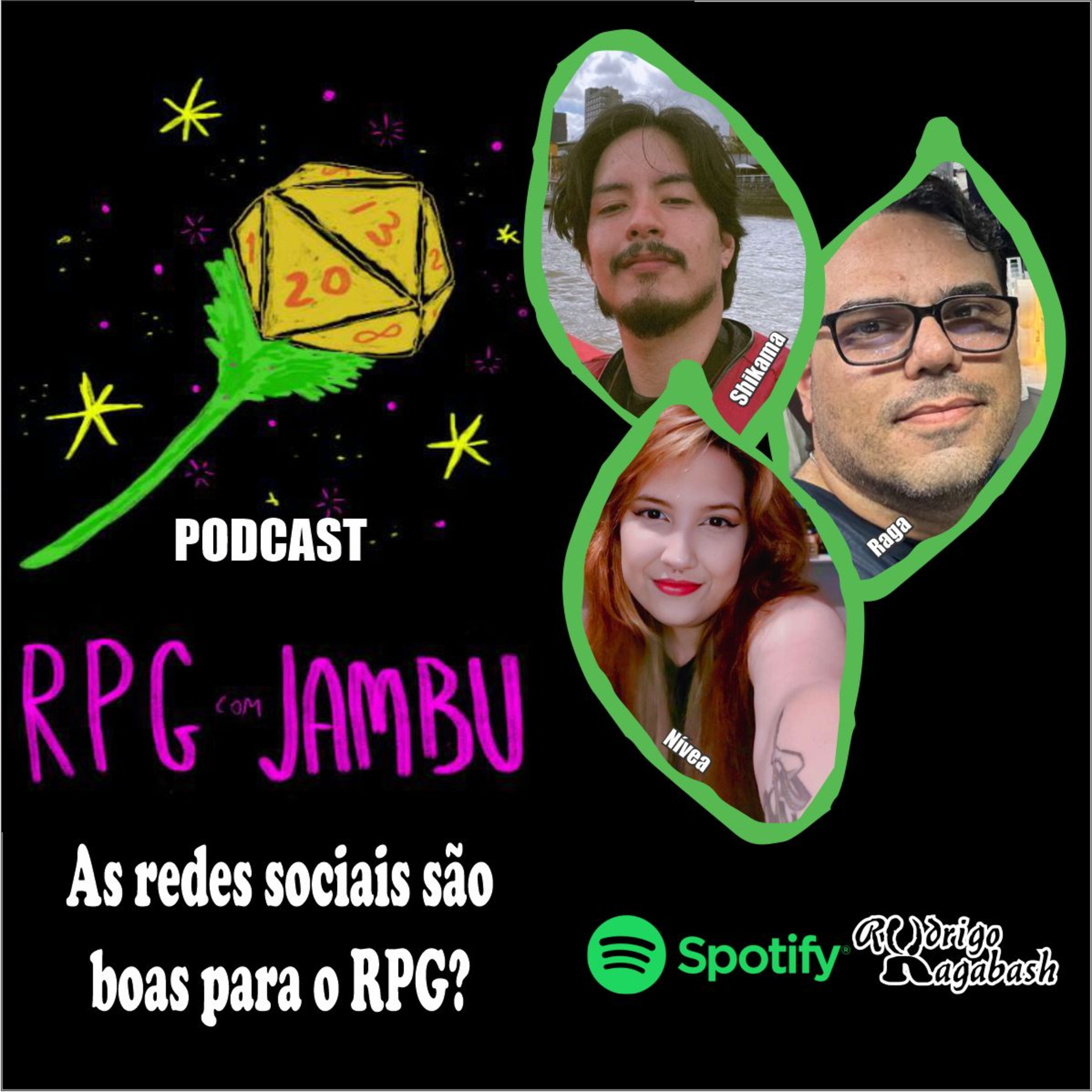 Podcast RPG com Jambu #14 | As redes sociais são boas para o RPG? episode artwork