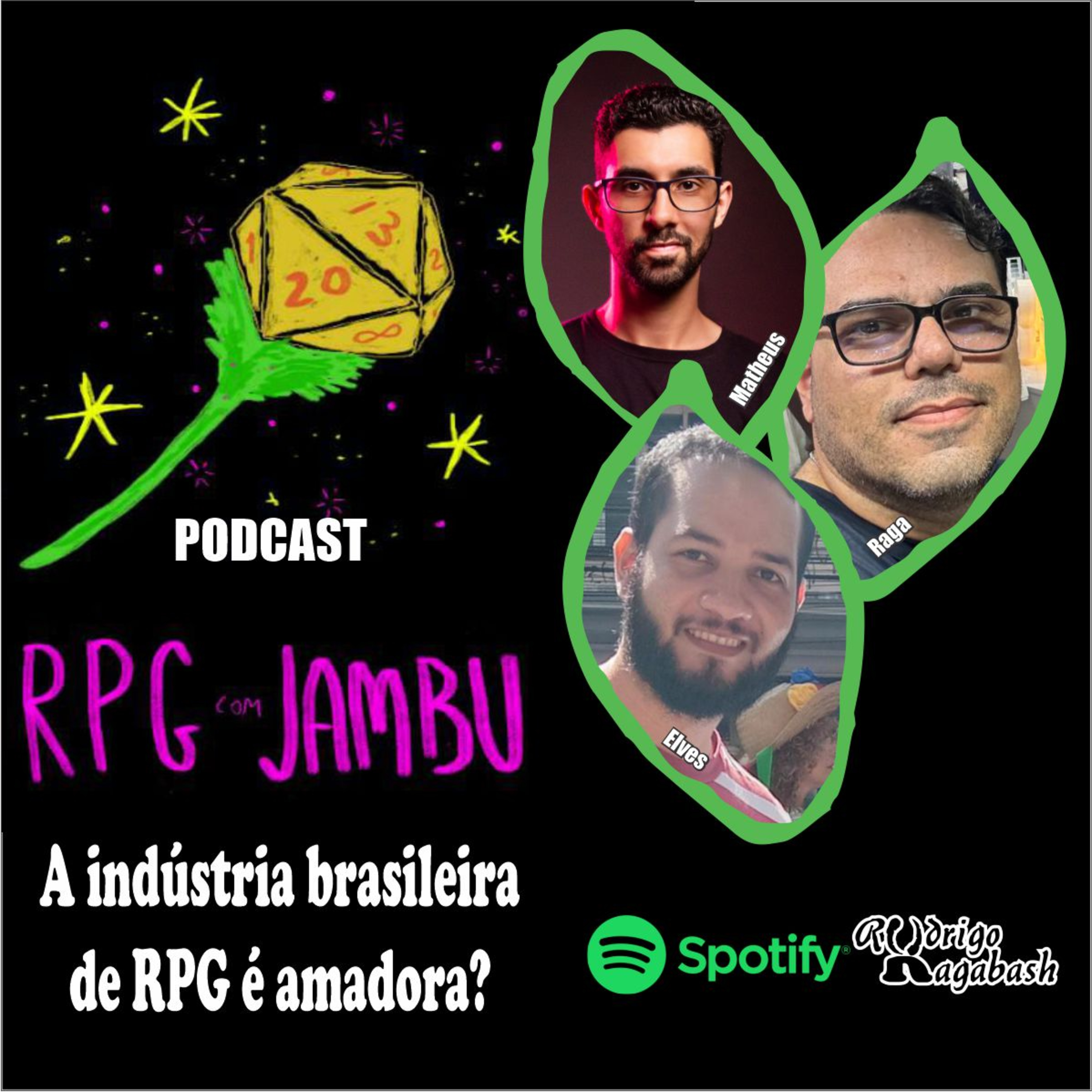 Podcast RPG com Jambu #15 | A indústria brasileira de RPG é amadora? episode artwork