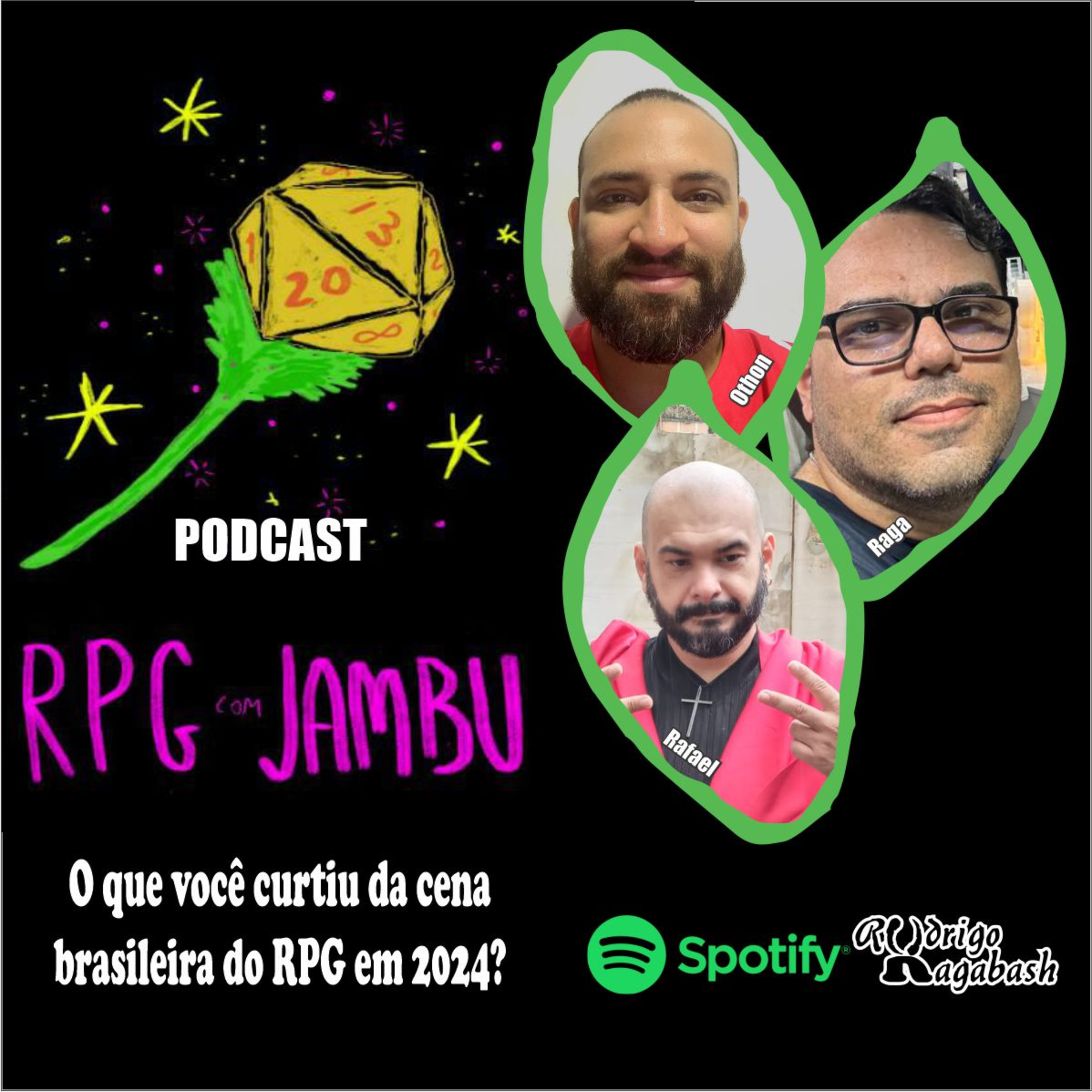 Podcast RPG com Jambu #16 | O que você curtiu da cena brasileira do RPG em 2024? episode artwork