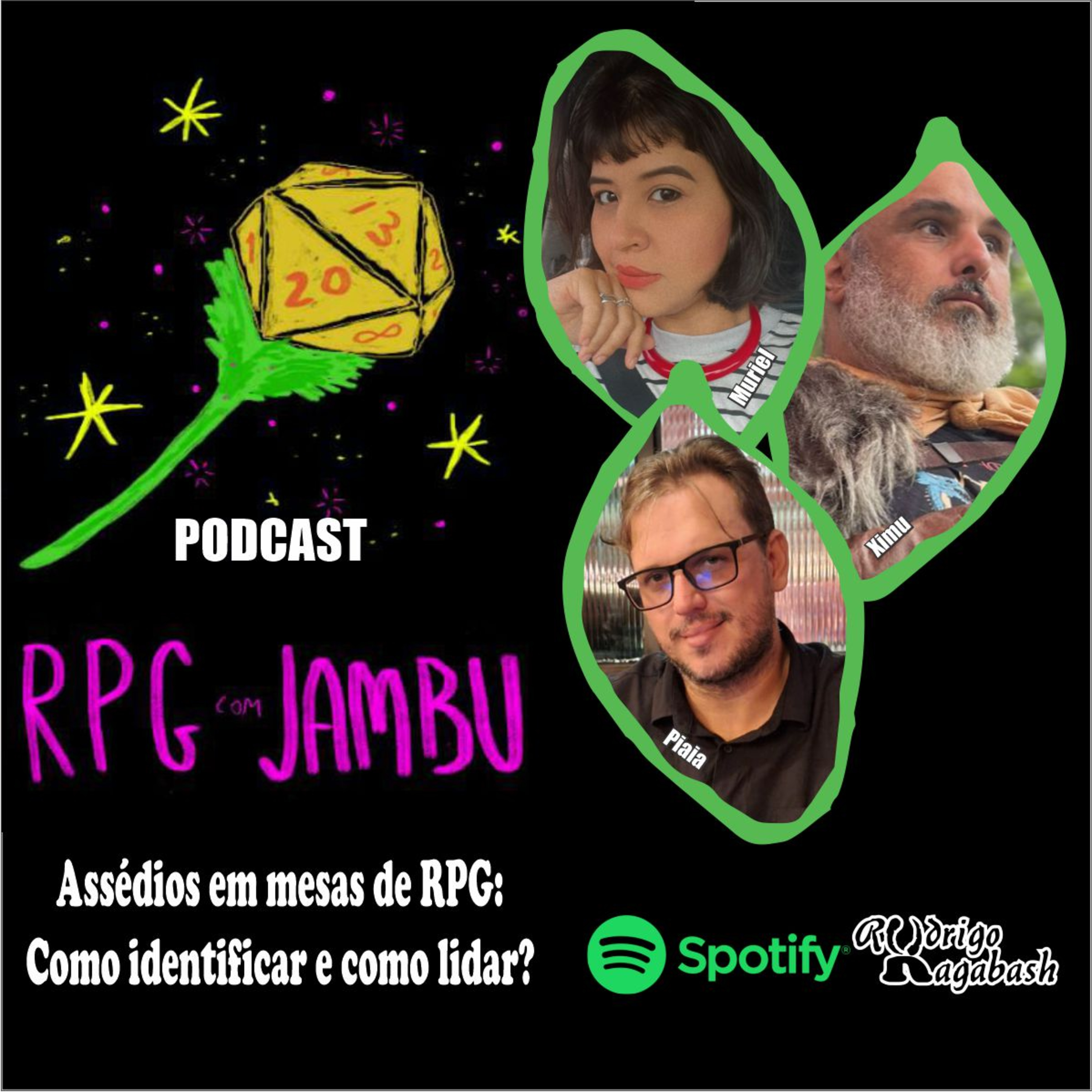 Podcast RPG com Jambu #19 | Assédios em mesas de RPG: Como identificar e como lidar? episode artwork