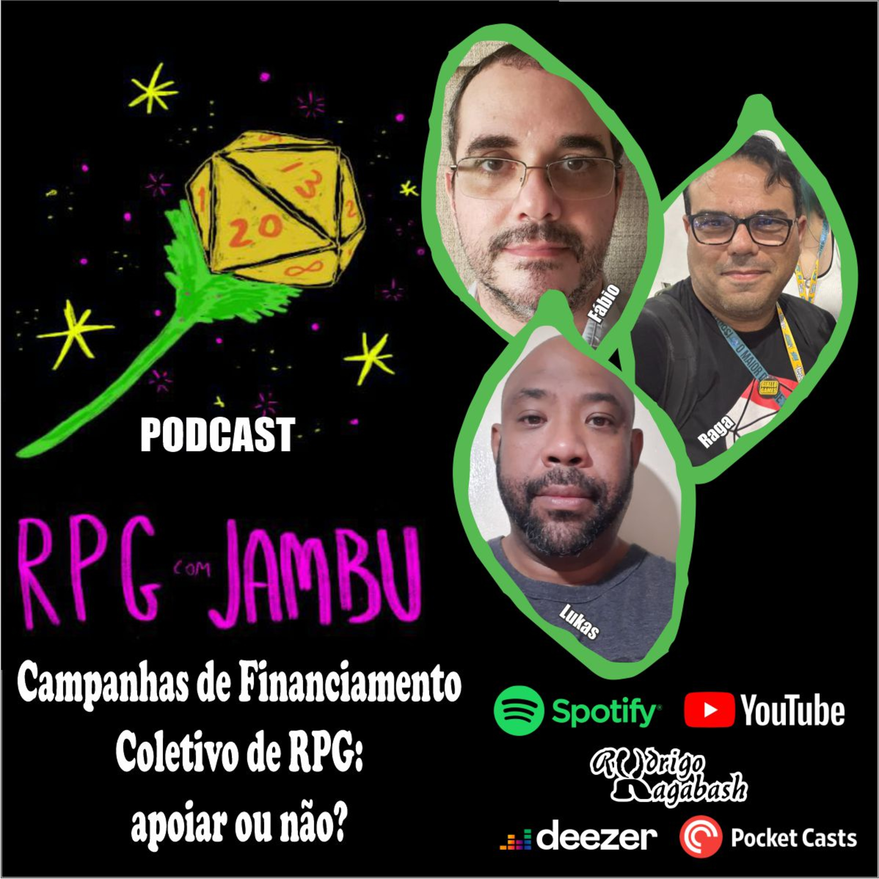 Podcast RPG com Jambu #42 | Campanhas de financiamento coletivo de RPG: apoiar ou não? episode artwork