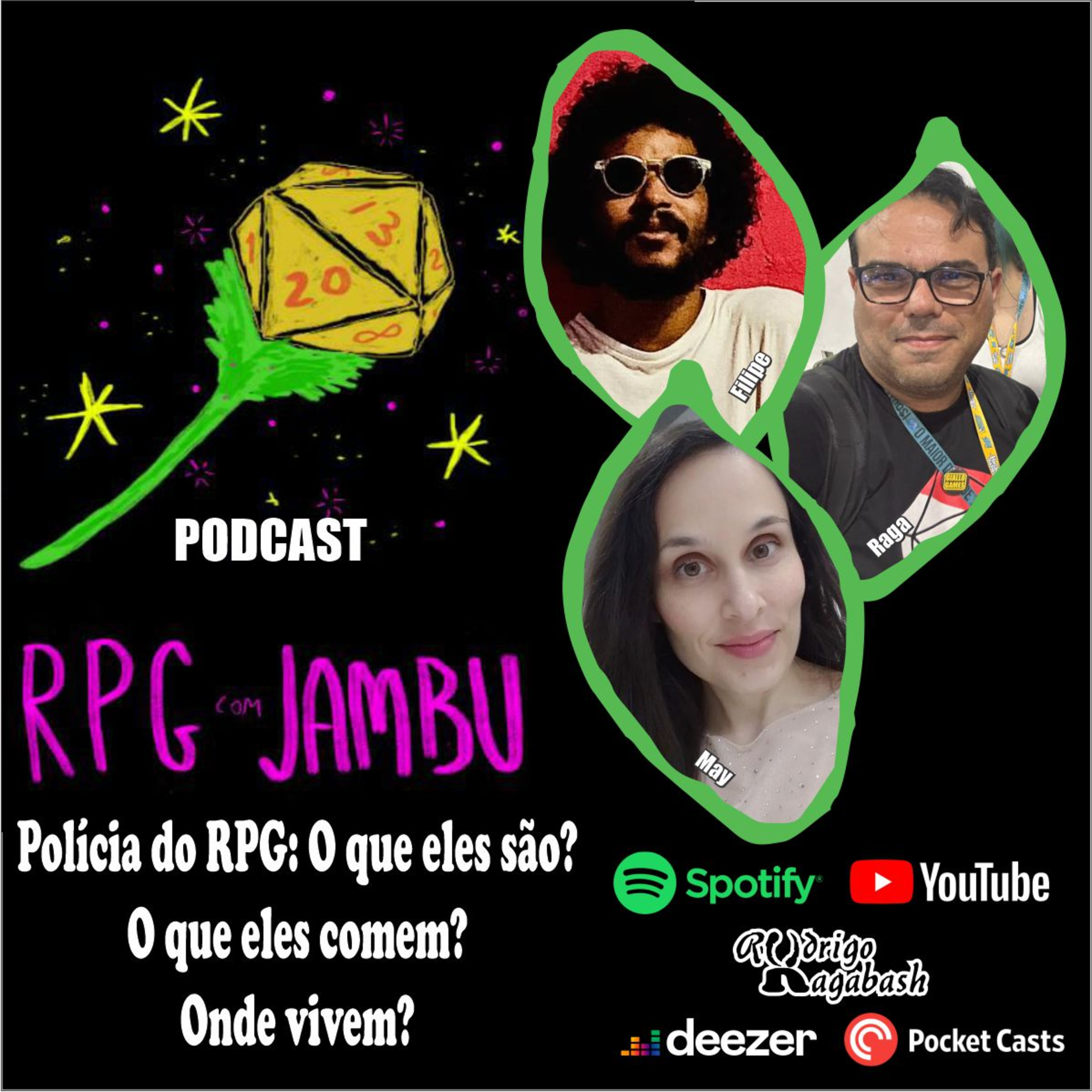 Podcast RPG com Jambu #50 | Polícia do RPG: O que eles são? O que eles comem? Onde vivem? episode artwork