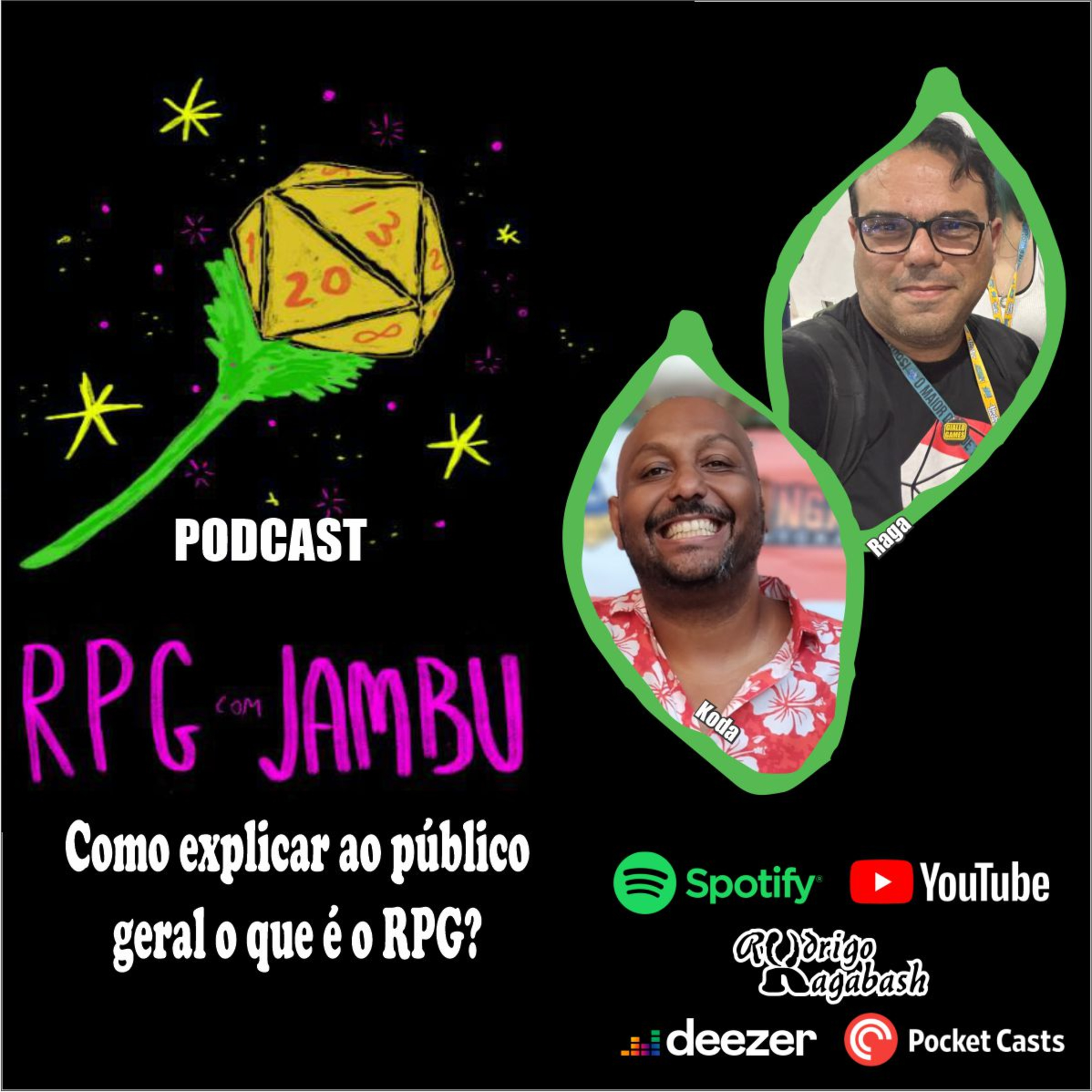 Podcast RPG com Jambu #54 | Como explicar ao público geral o que é o RPG? episode artwork