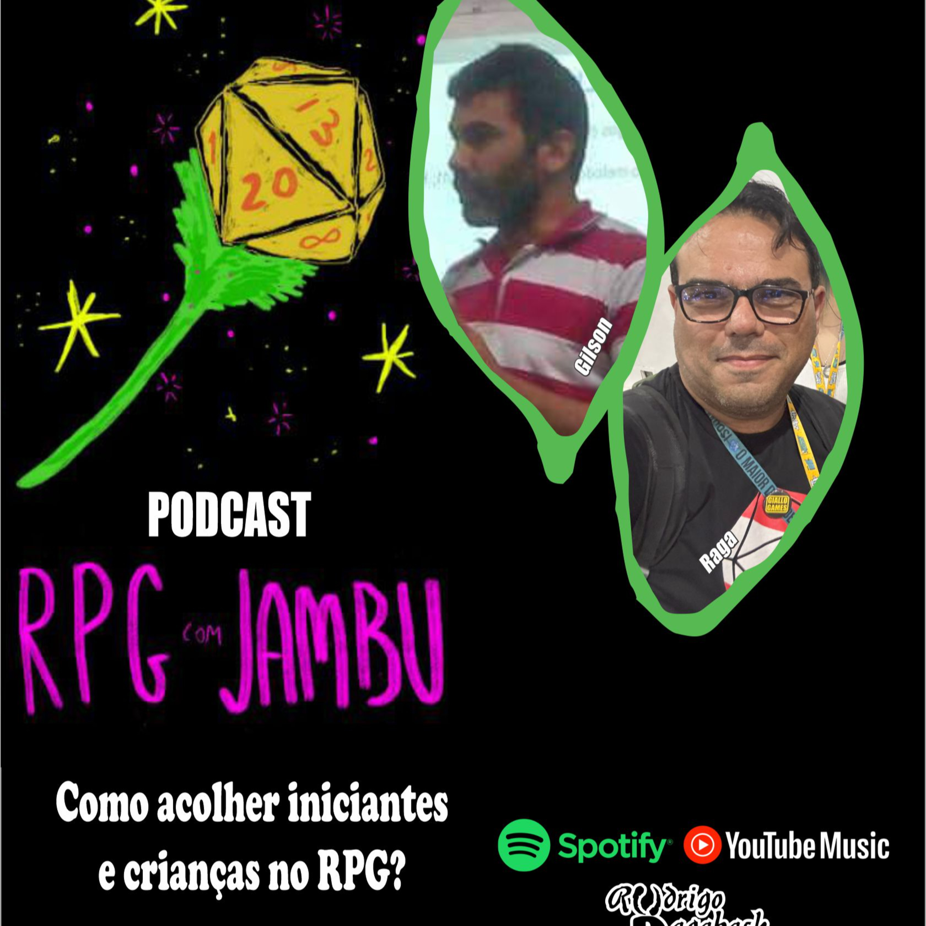 Podcast RPG com Jambu #67 | Como acolher iniciantes e crianças no RPG? episode artwork