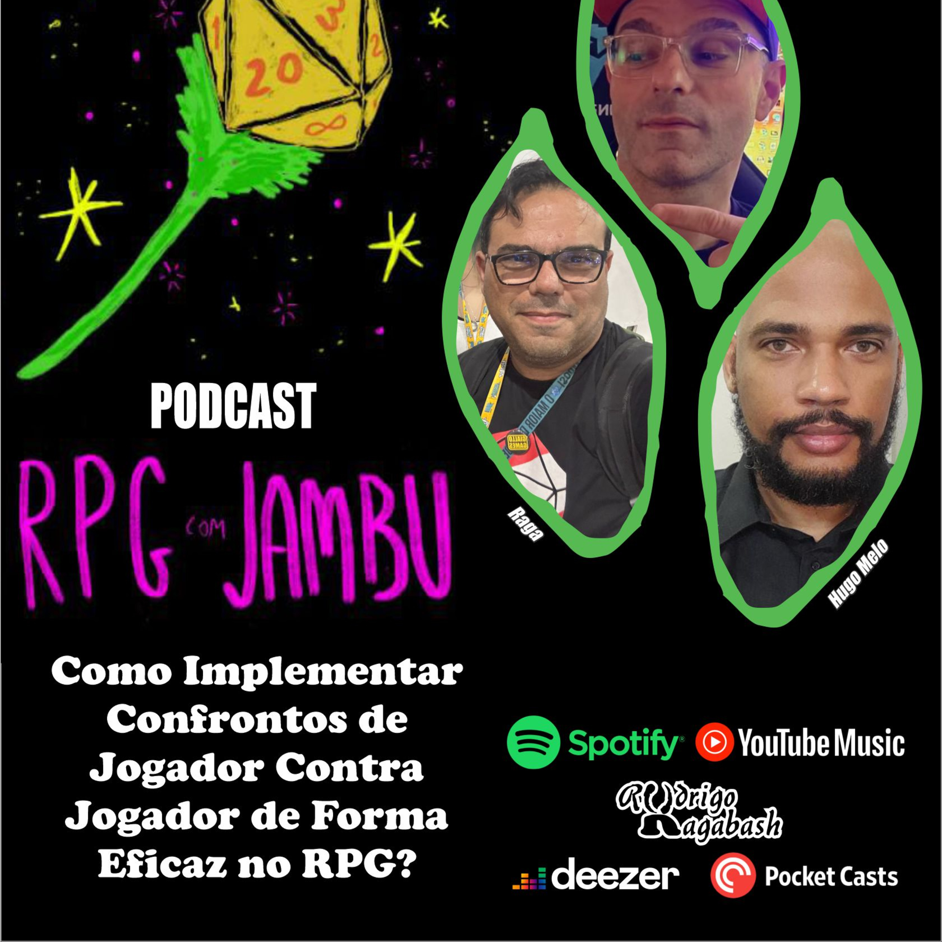 Podcast RPG com Jambu #72 | Como Implementar Confrontos PvP de Forma Eficaz no RPG? episode artwork