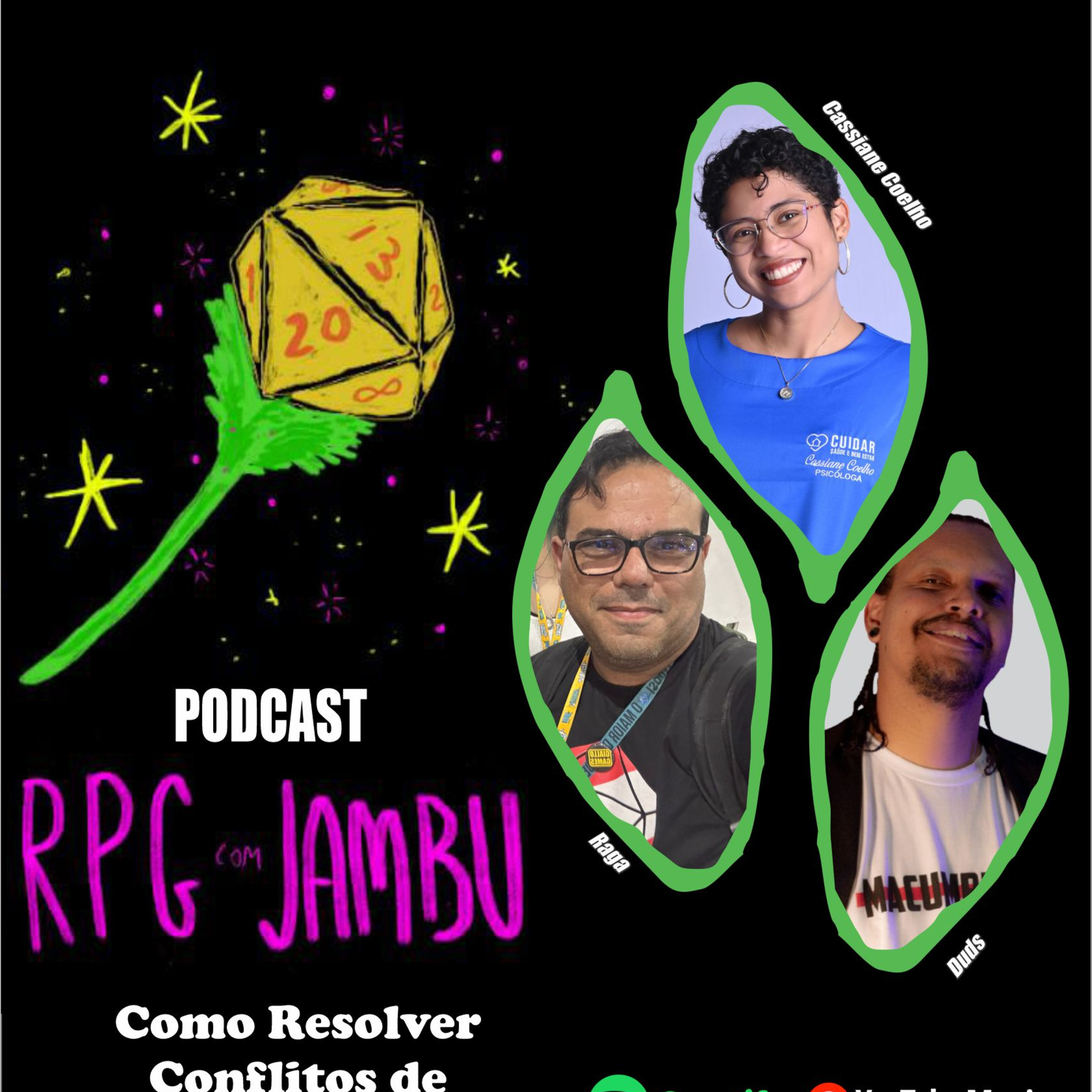 Podcast RPG com Jambu #74 | Como Resolver Conflitos de Comportamento, Regras e Assédio nas Mesas? episode artwork