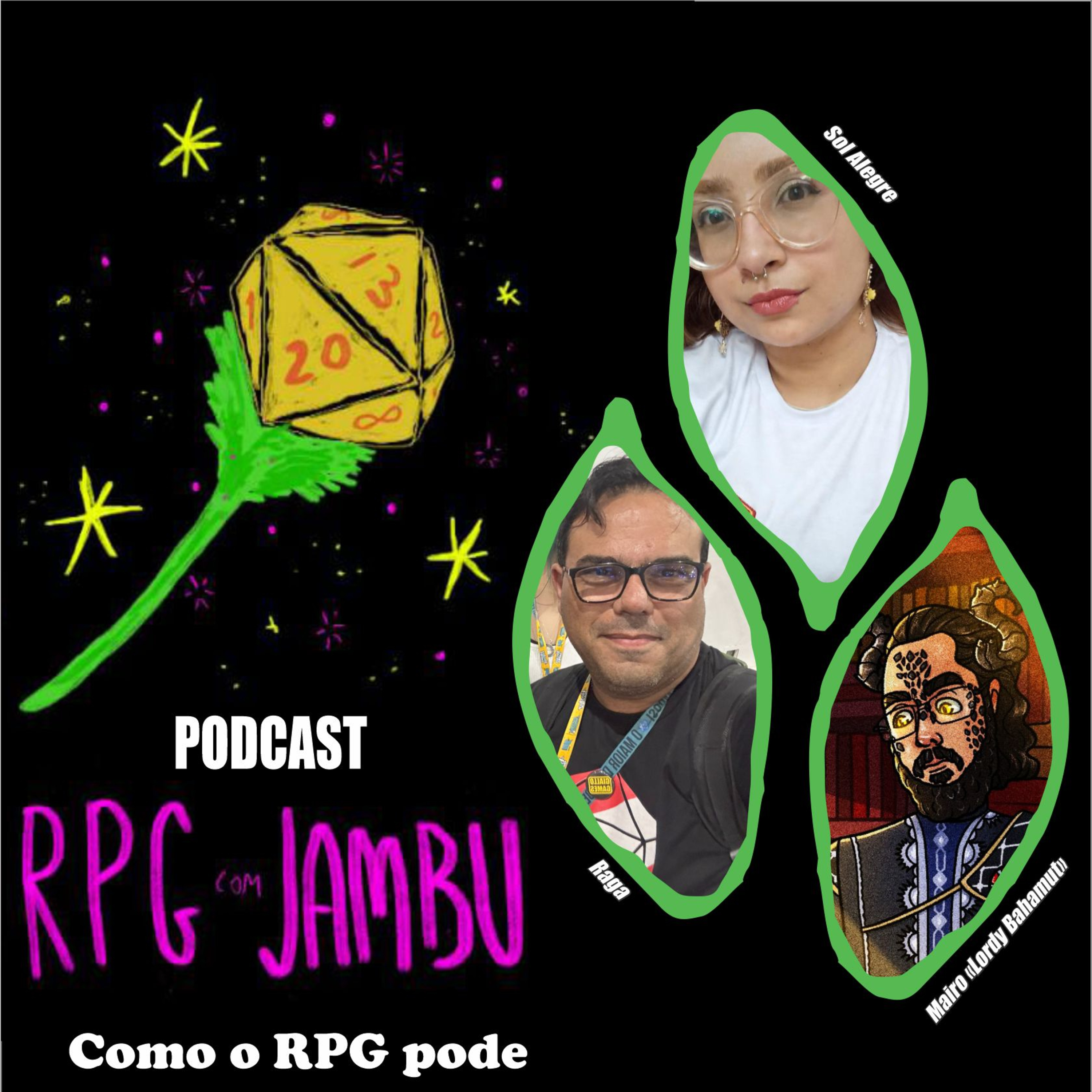 Podcast RPG com Jambu #80 | Como o RPG pode incluir pessoas com deficiência na mesa e na comunidade? episode artwork