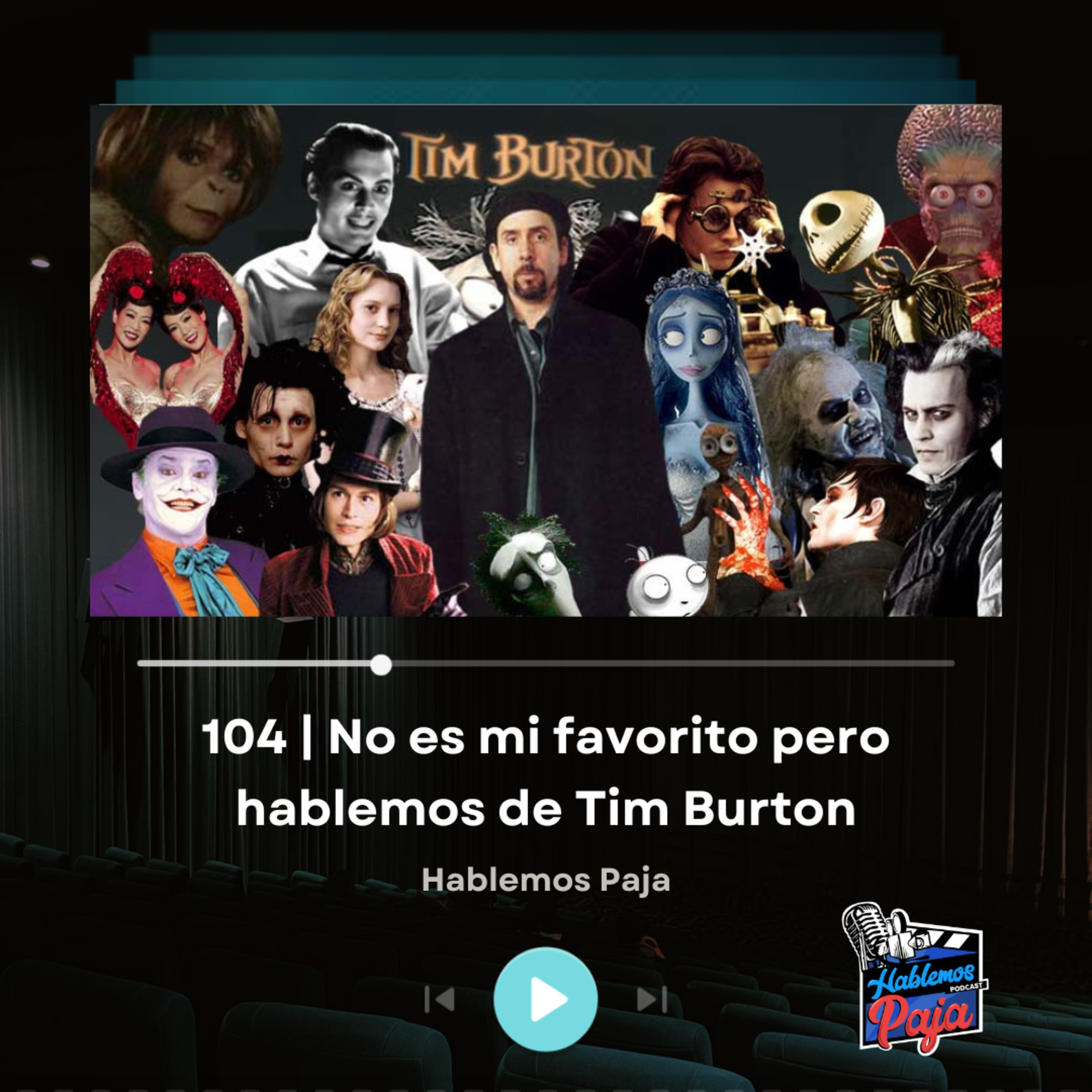 Hablemos del señor Tim Burton en la semana de Beetlejuice 2 episode artwork