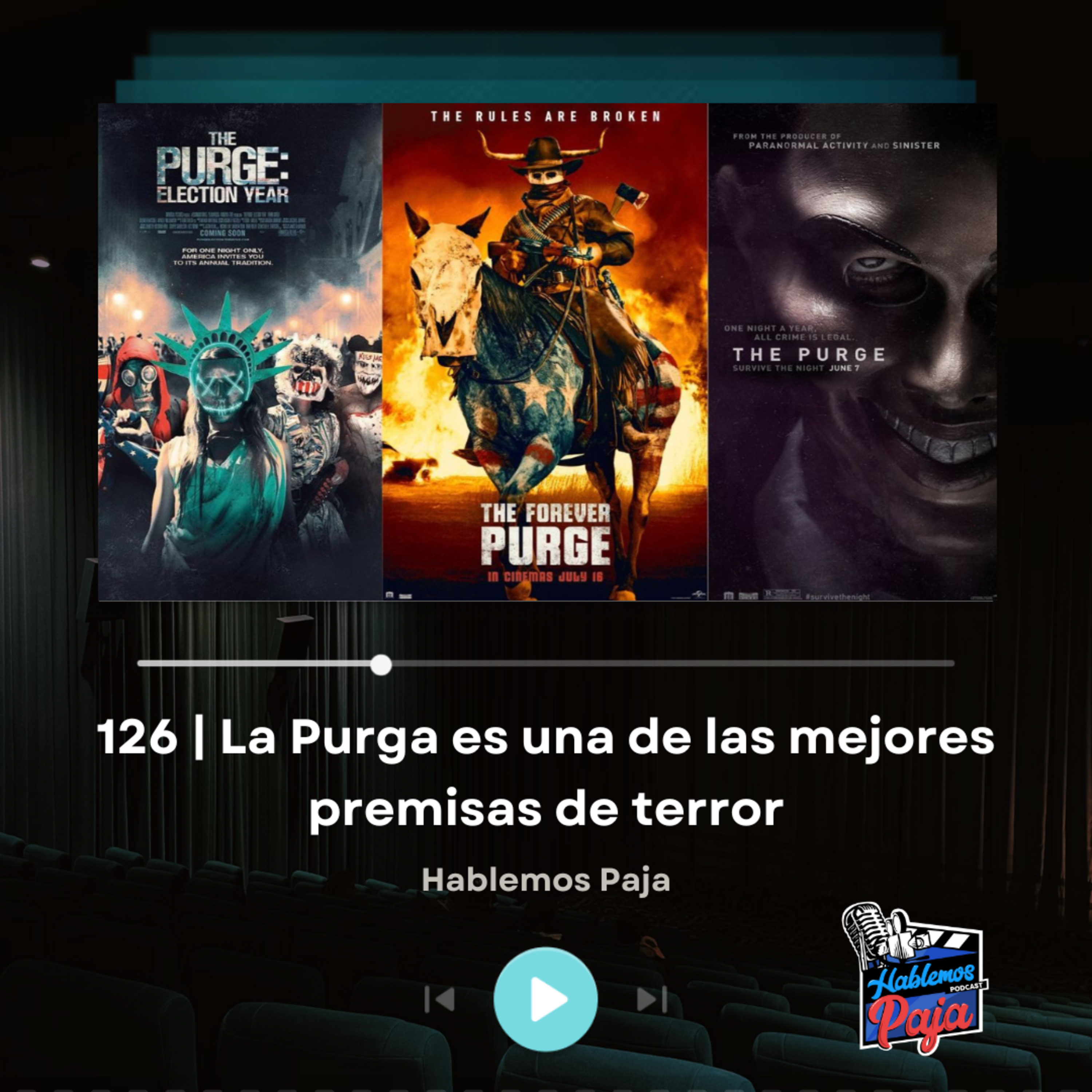 The Purge: LA PREMISA de terror más recomendable… Pero hablemos de la calidad… episode artwork