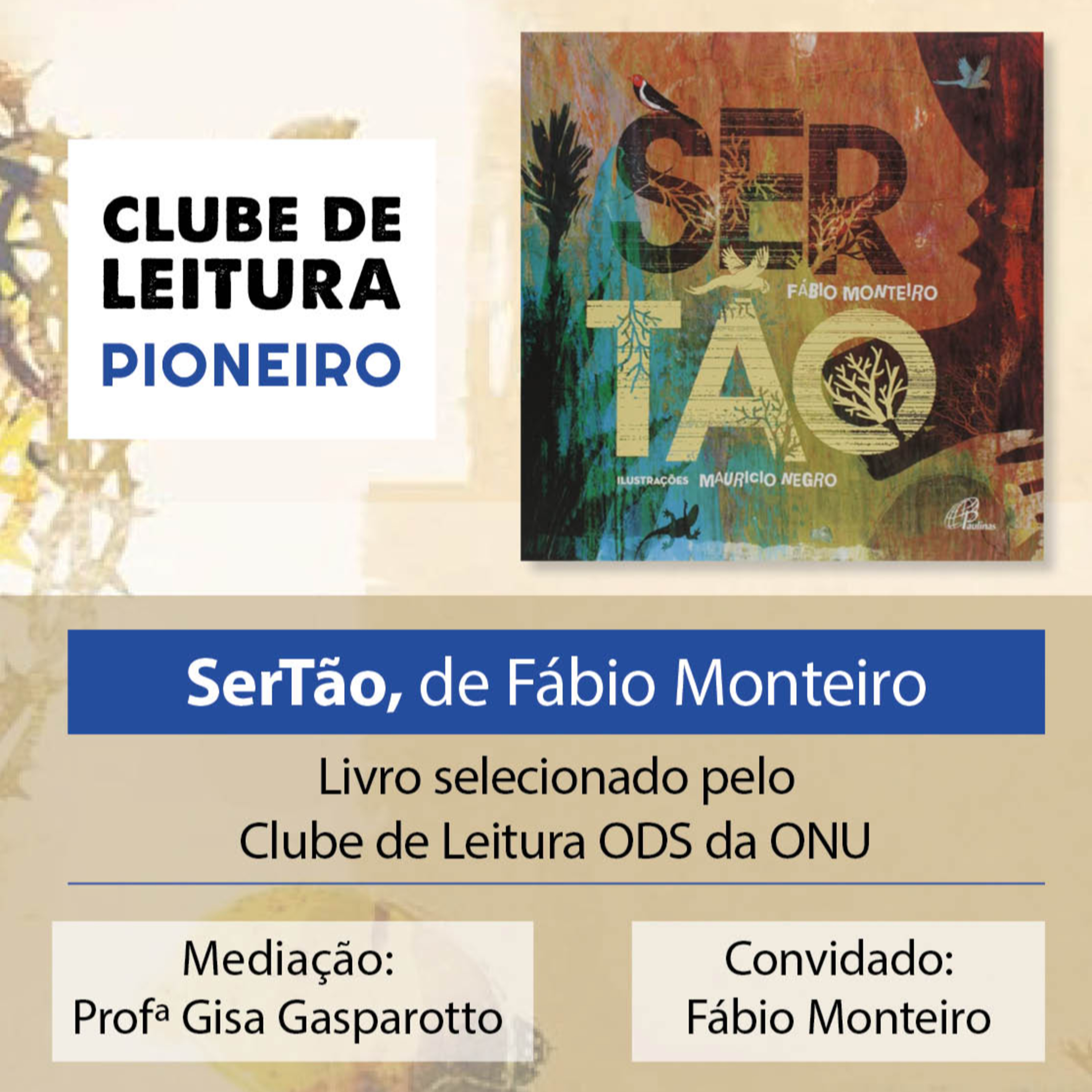 Clube de Leitura Pioneiro | "SerTão", de Fabio Monteiro episode artwork