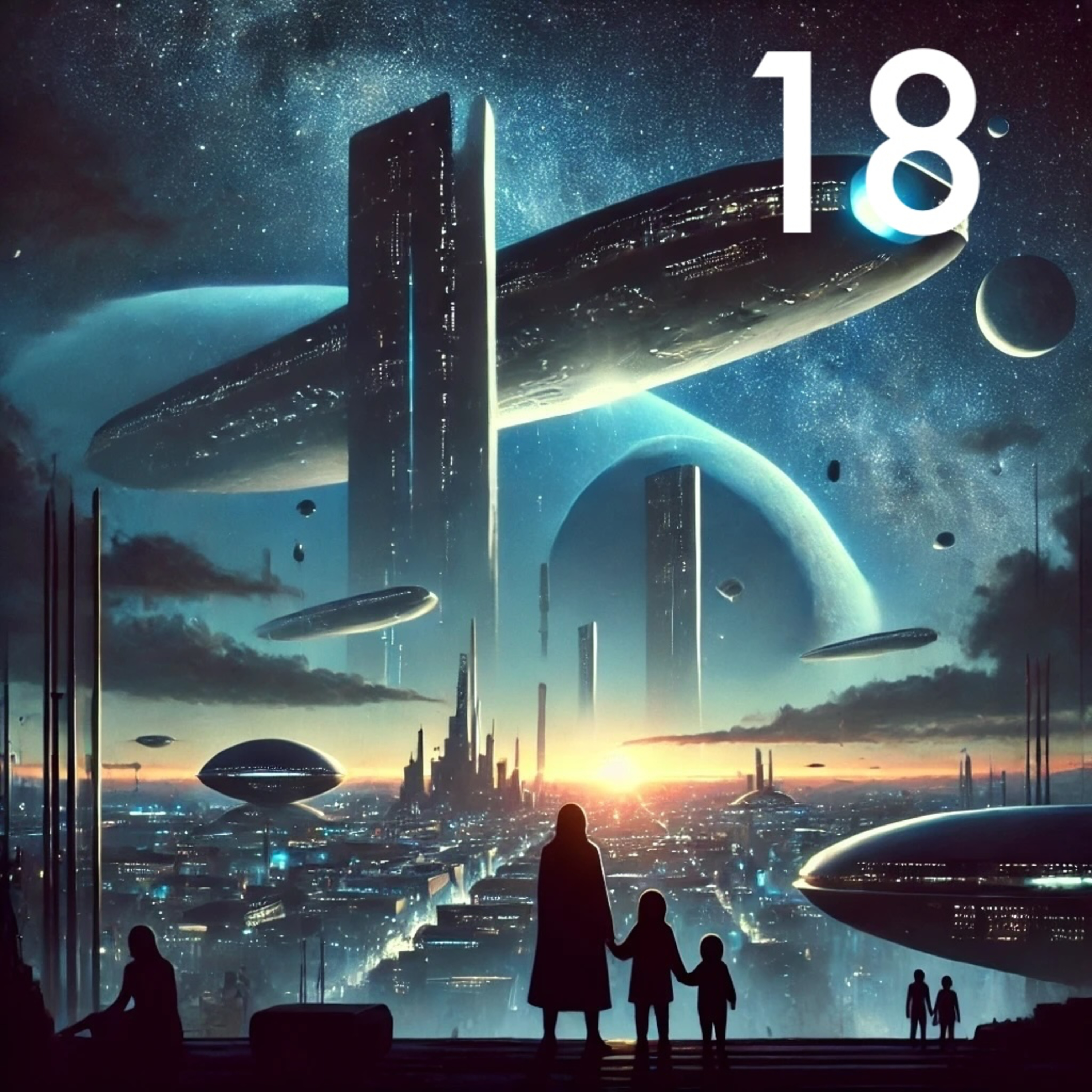 El fin de la infancia 18, Arthur C Clarke. Audiolibro con voz humana. episode artwork
