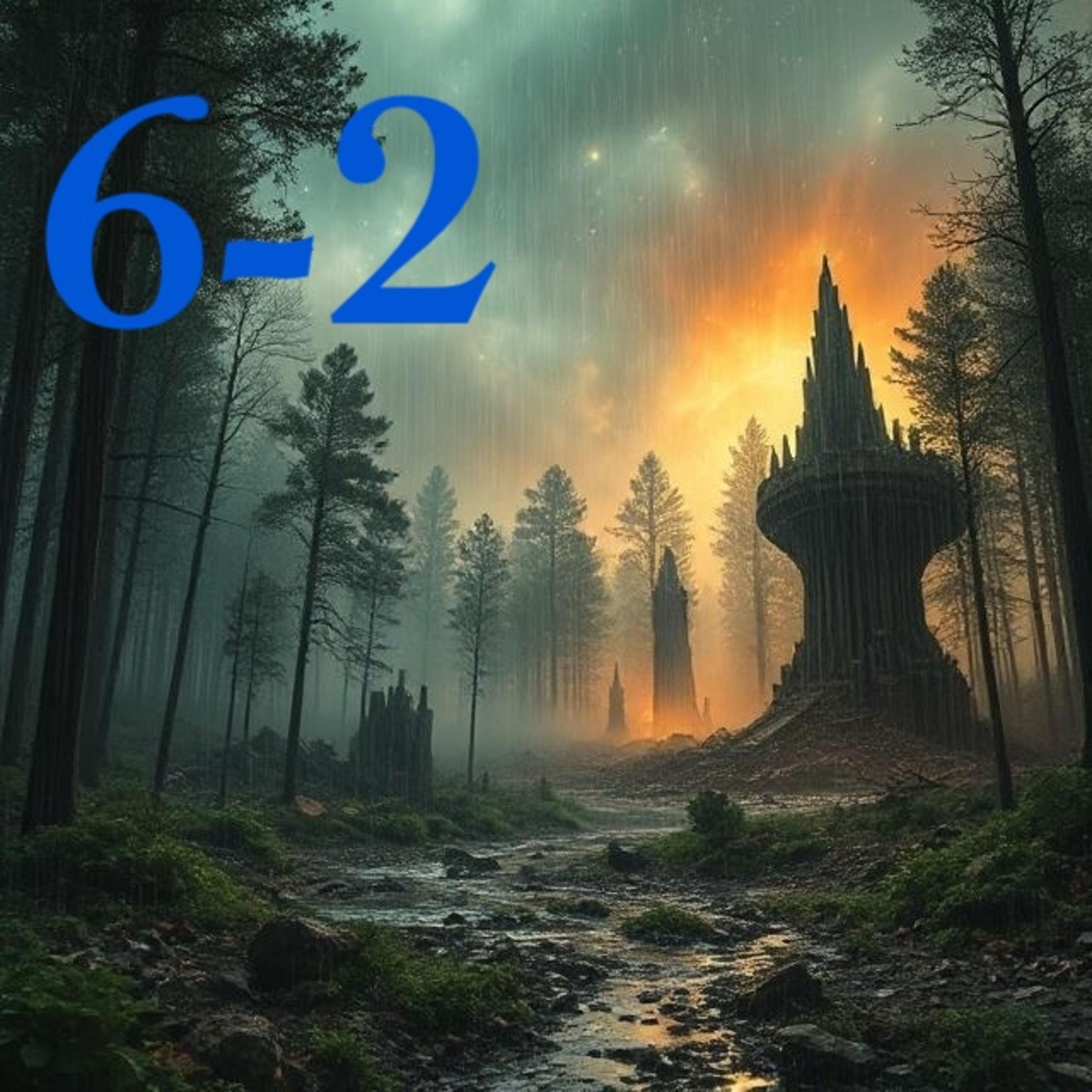 El hombre ilustrado 6. La lluvia, 2.