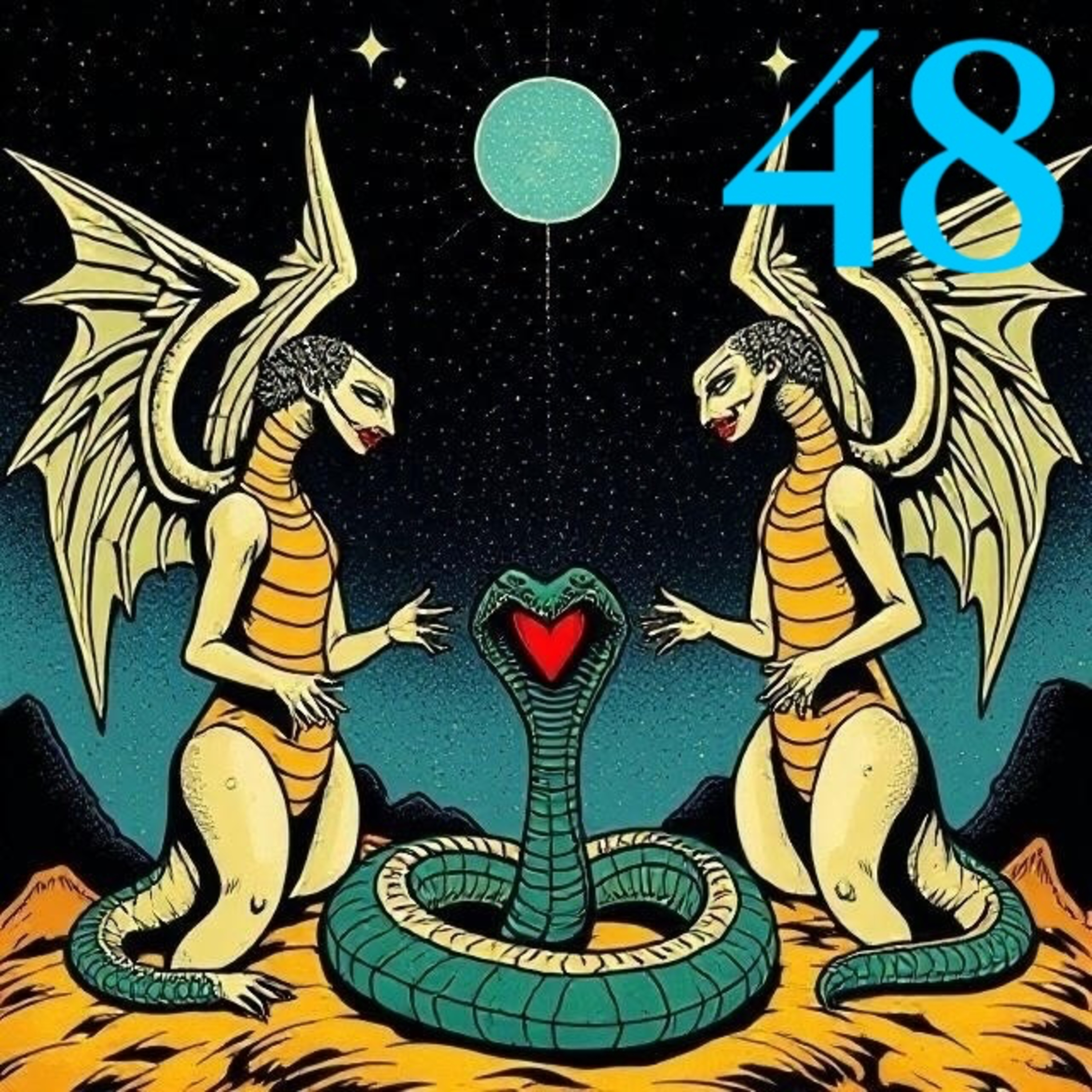 Buenos presagios, 48 (voz humana) episode artwork