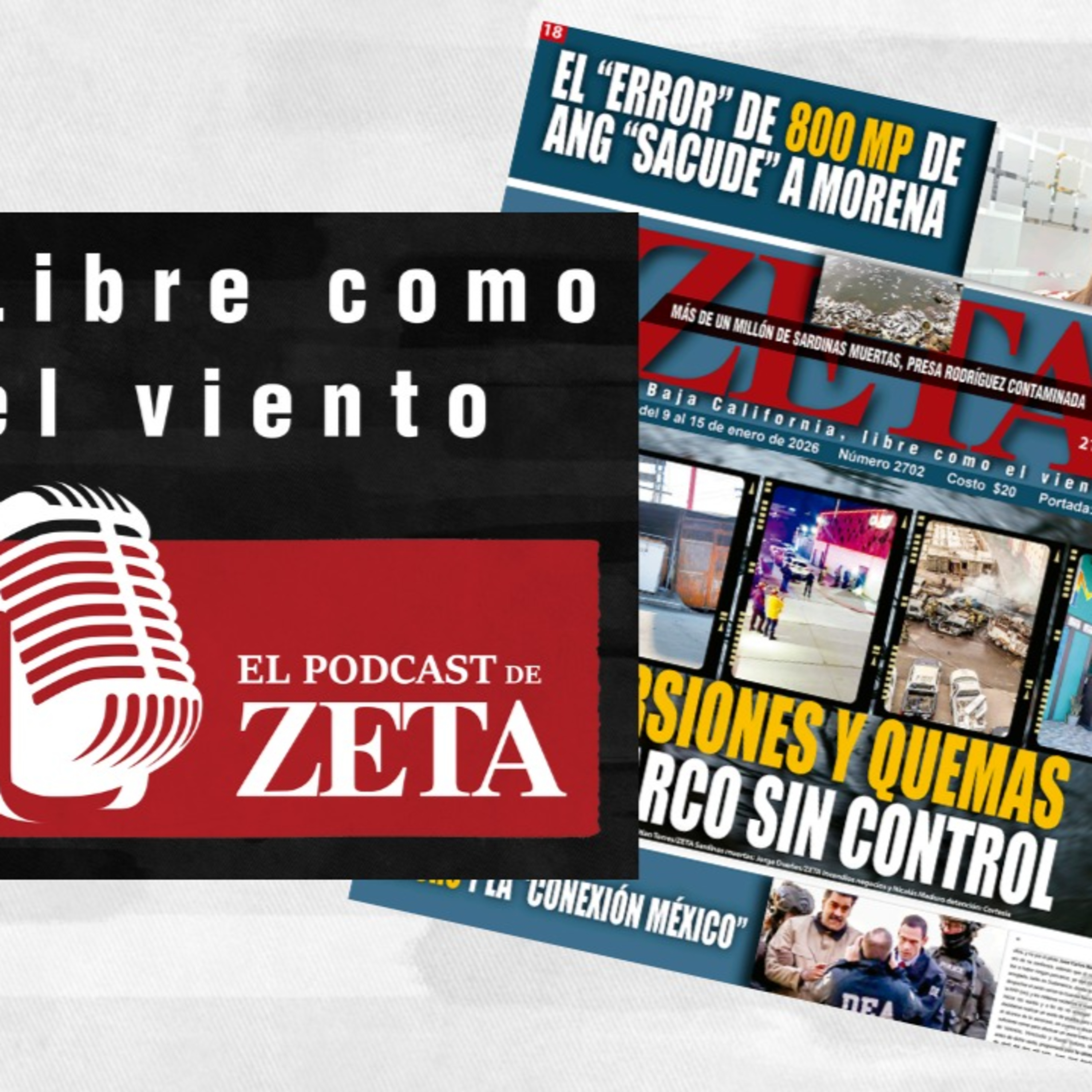 Extorsiones y quemas del narco sin control // El "error" de 800 mil pesos de Ang "sacude" a Morena.  episode artwork