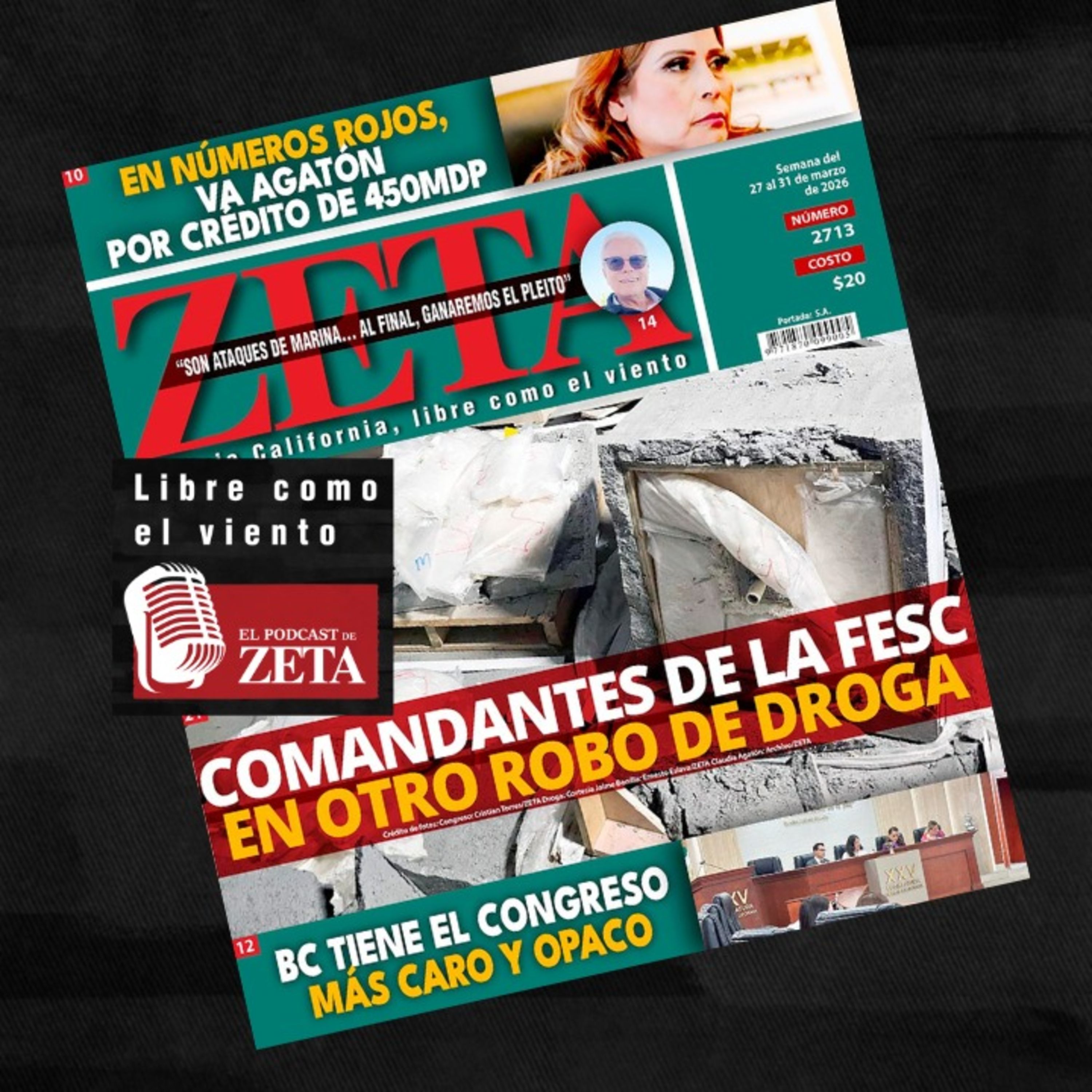 Comandantes de la FESC en otro robo de droga // "Son ataques de Marina... al final, ganaremos el pleito": Bonilla.  episode artwork