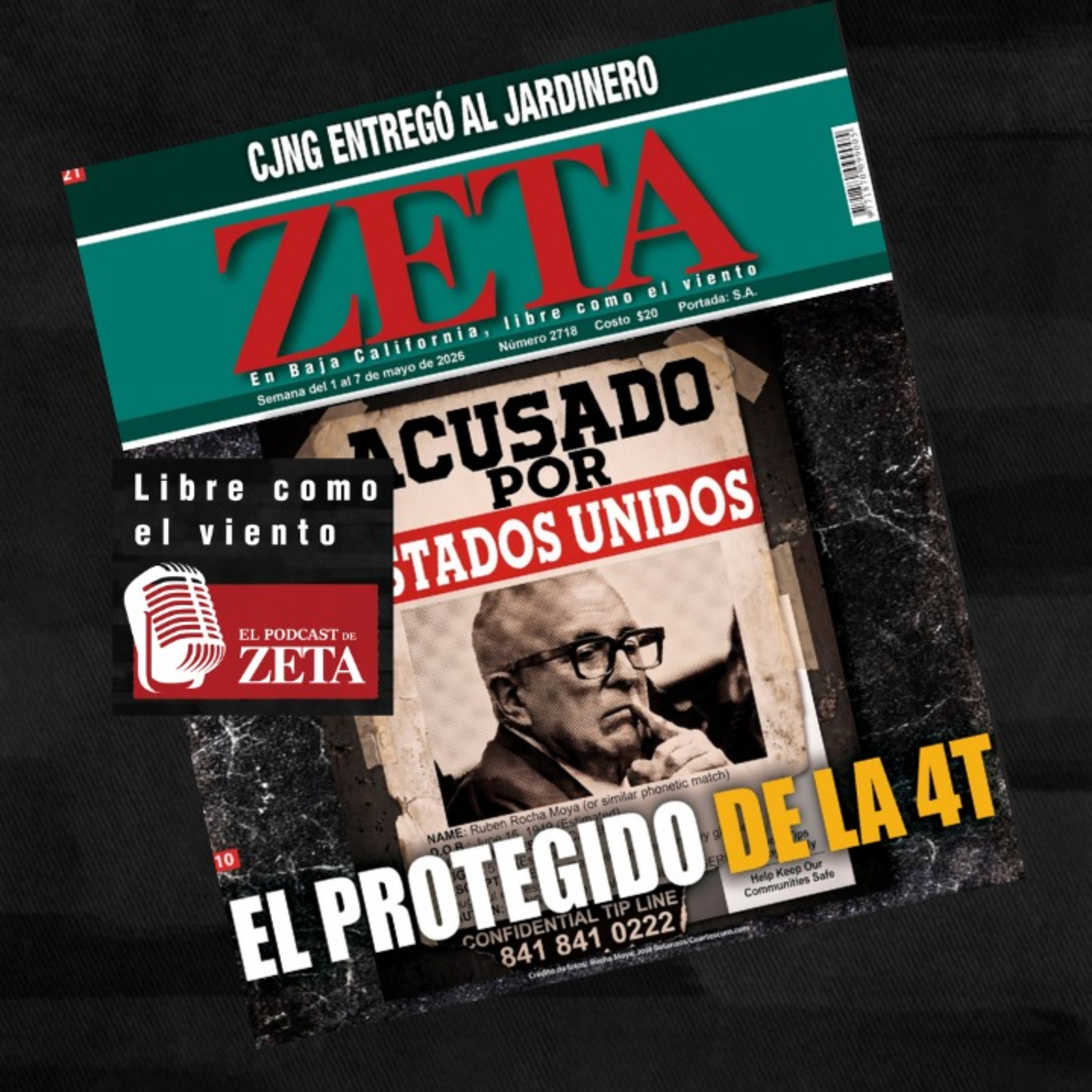 Acusado por Estados Unidos, el protegido de la 4T // CJNG entregó al Jardinero.  episode artwork