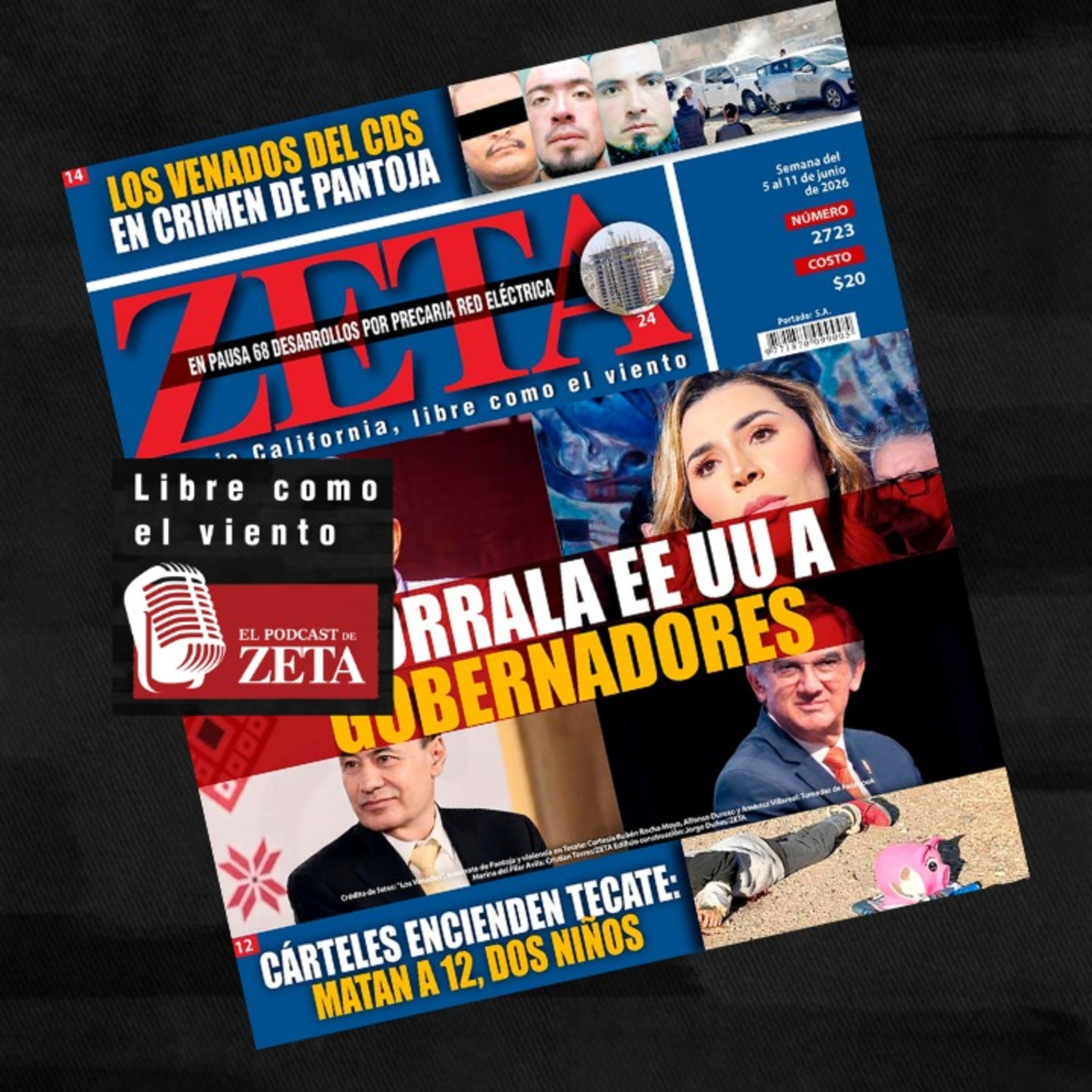 Acorrala EEUU a gobernadores // Los venados del CDS en crimen de Pantoja.  episode artwork