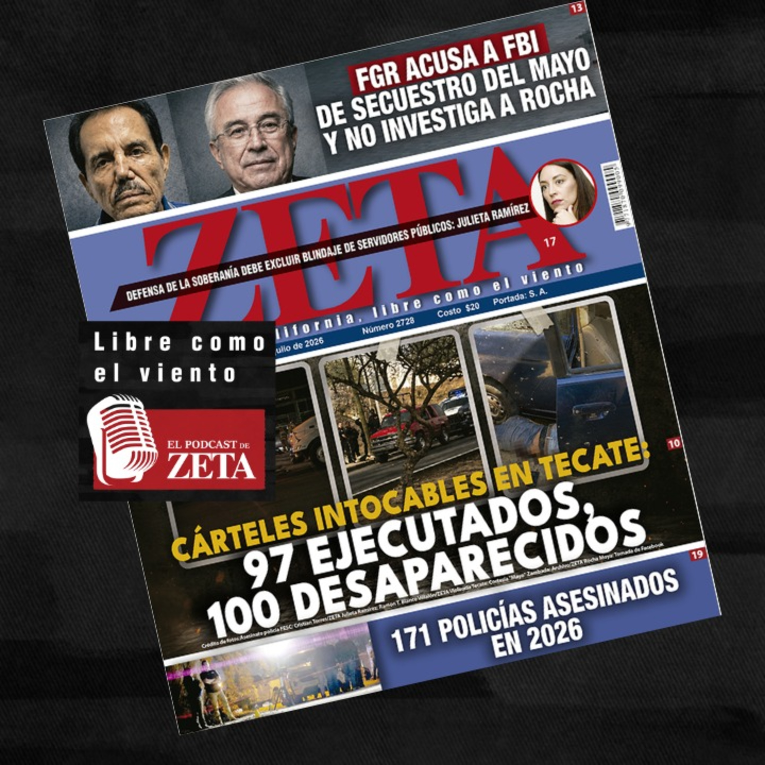 Cárteles intocables en Tecate: 97 ejecutados, 100 desaparecidos: Podcast. episode artwork
