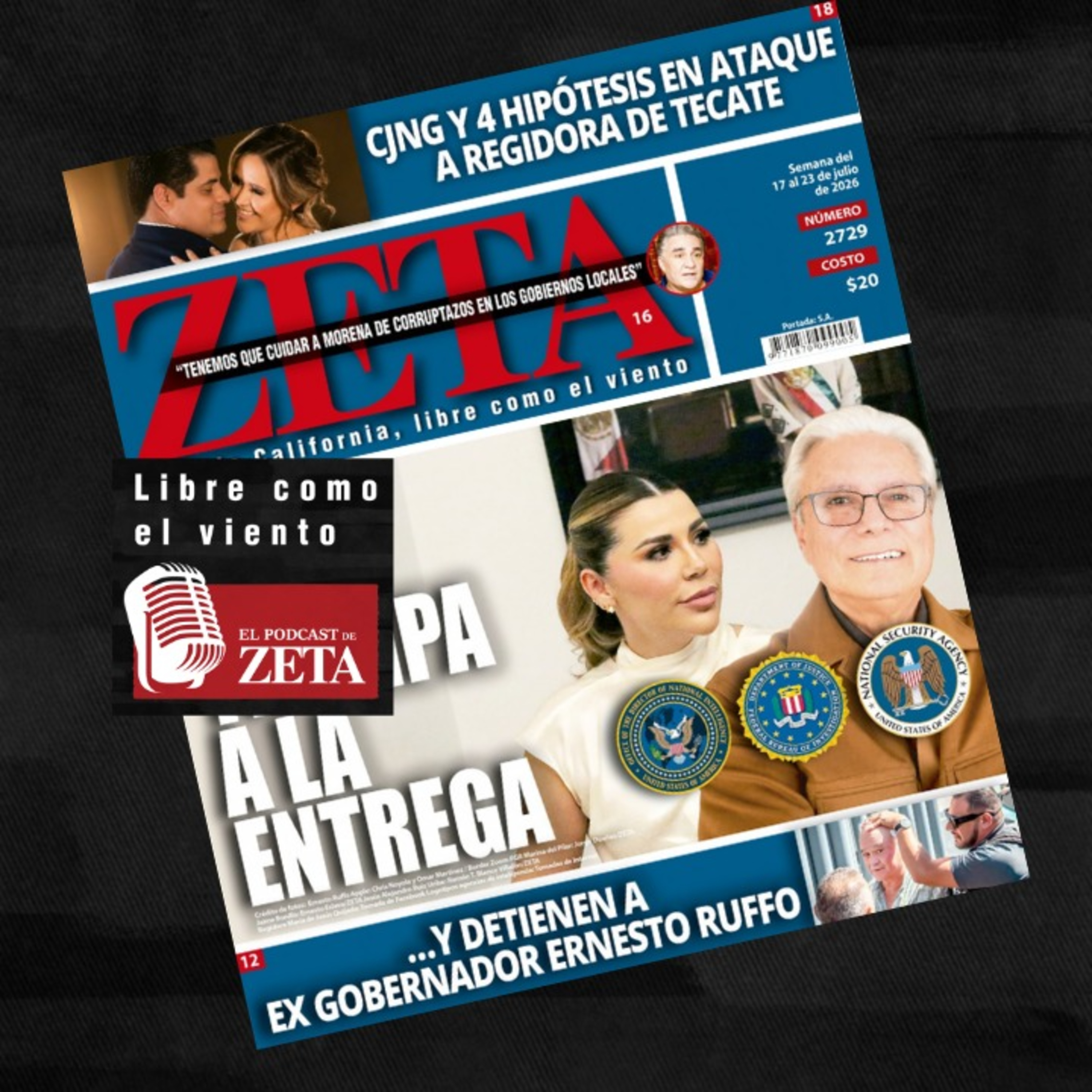 De la trampa a la entrega, Marina del Pilar // CJNG y 4 hipótesis en ataque a regidora de Tecate.  episode artwork