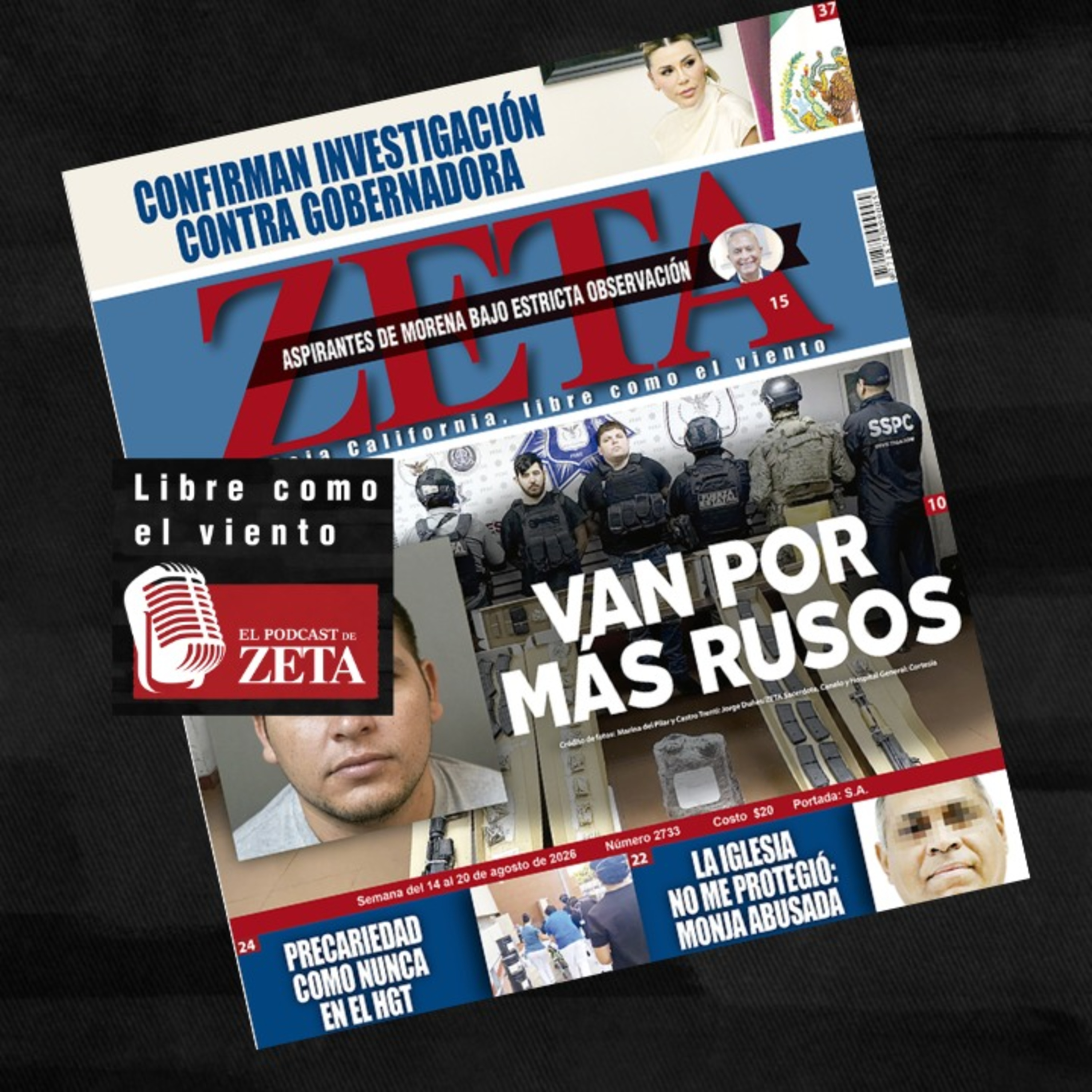 Van por más rusos // Confirman investigación contra gobernadora.  episode artwork