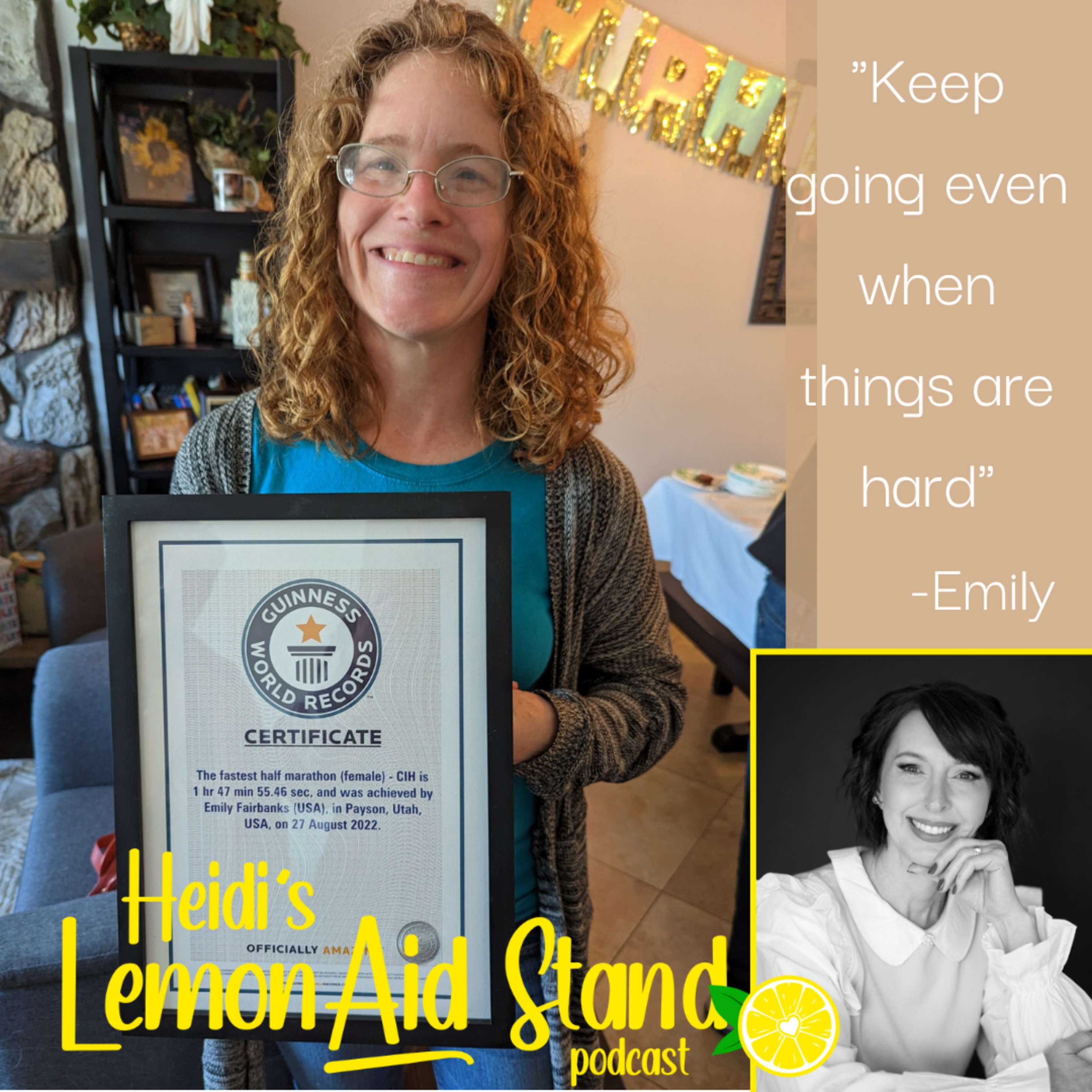 cover of episode New Show #288- Emily From Running to Breaking Records