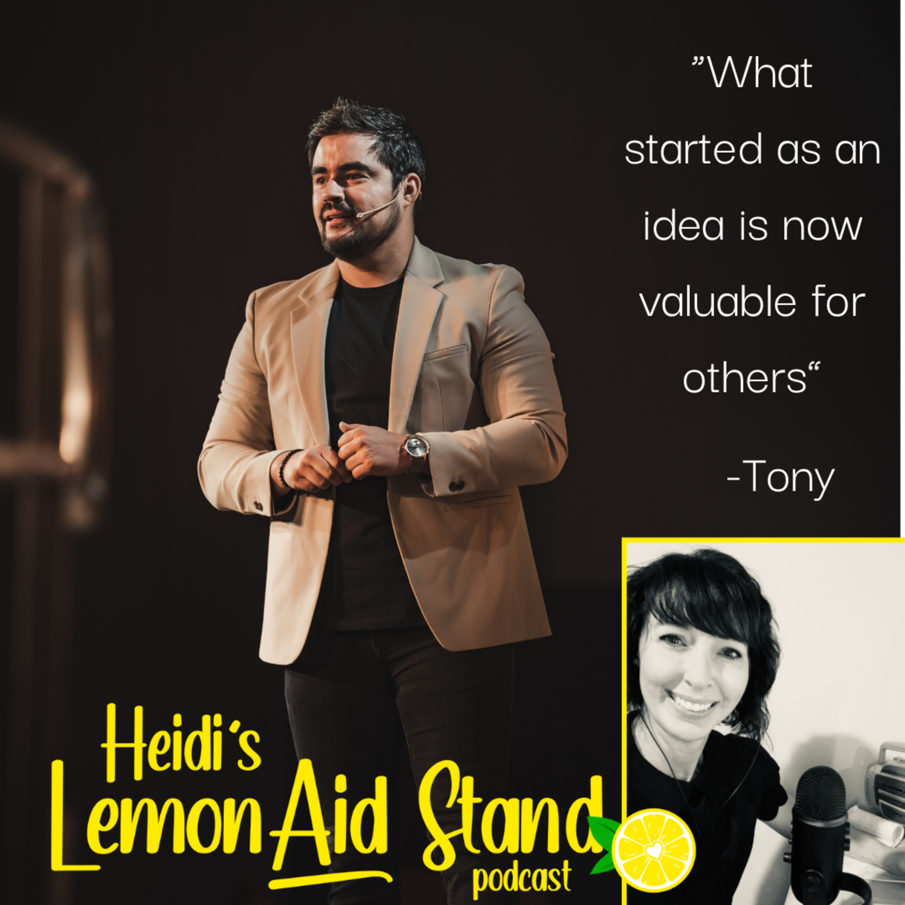 cover of episode New Show #349- Tony From Speech Impediment to TEDx