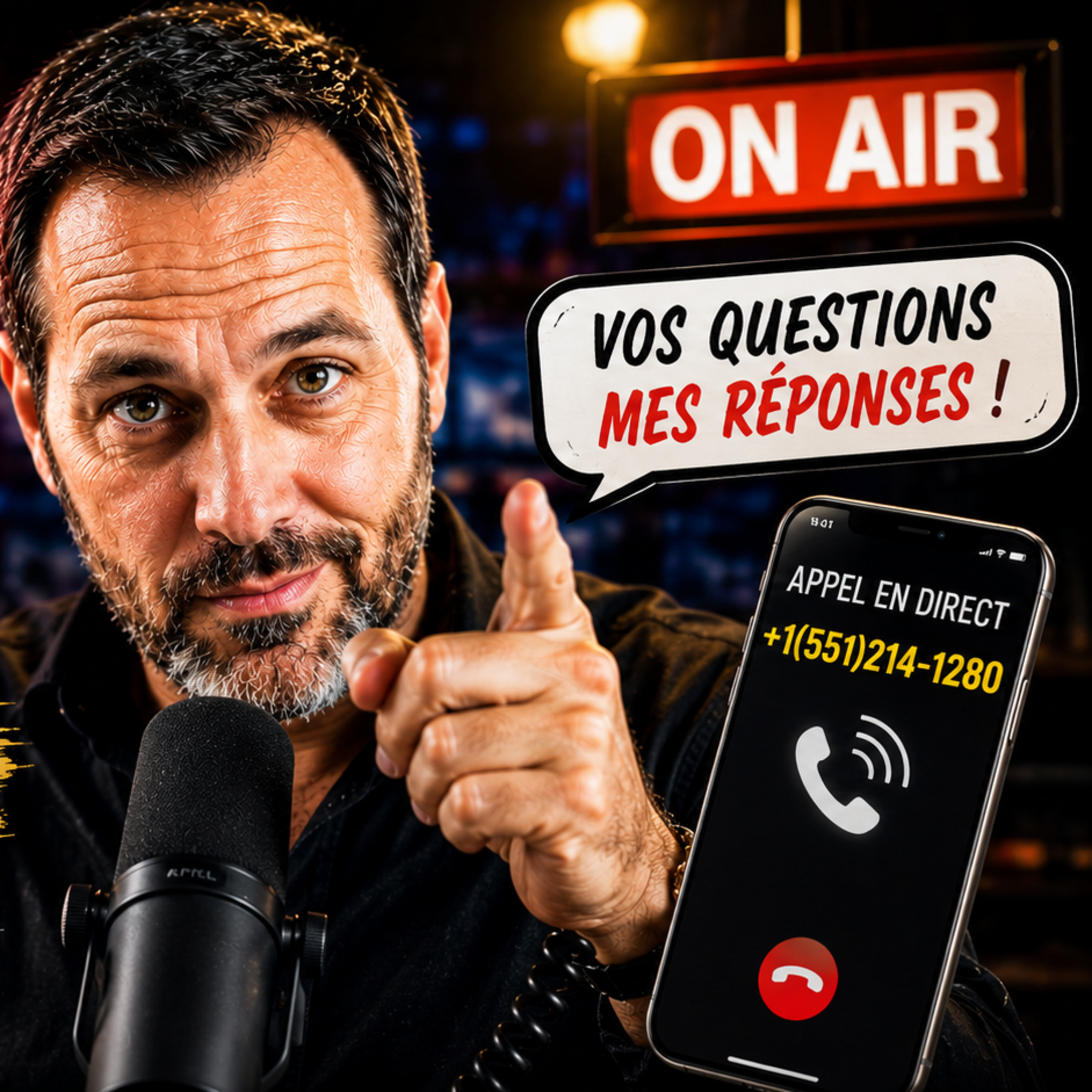 Libre antenne (le retour du Podcast) +1 (551)214-1280