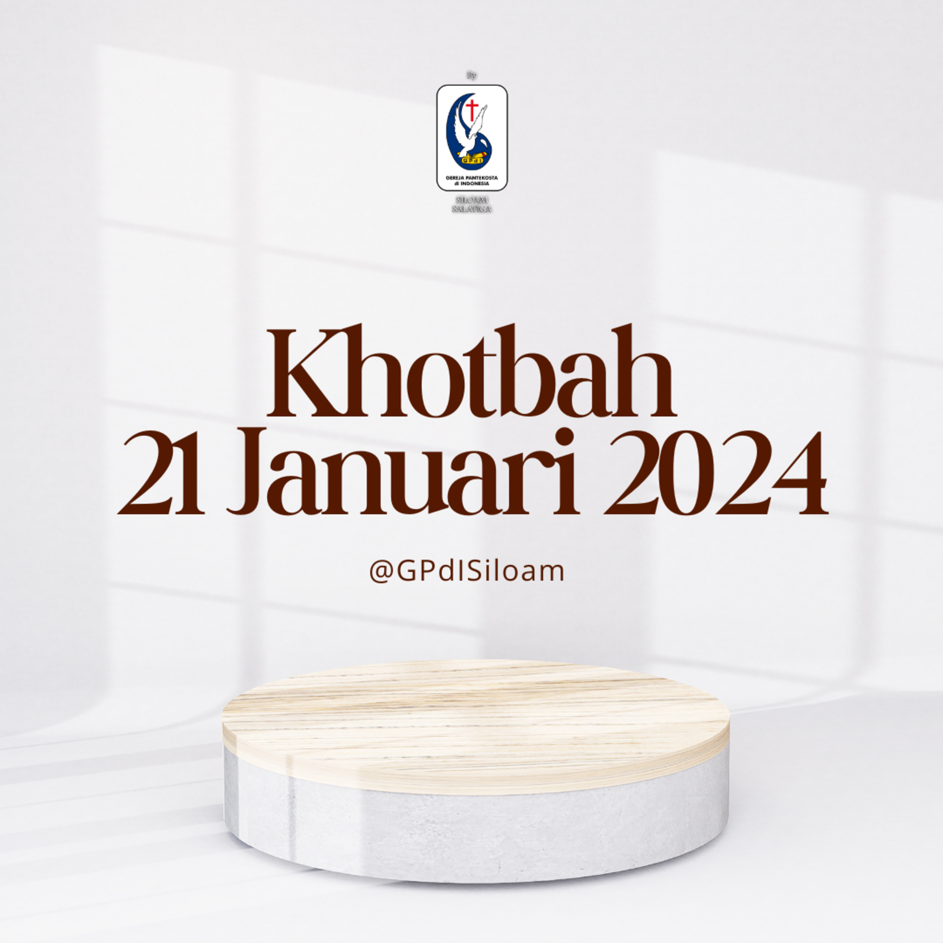 Khotbah Ibadah Raya Minggu Tgl 21 Januari 2024 episode artwork