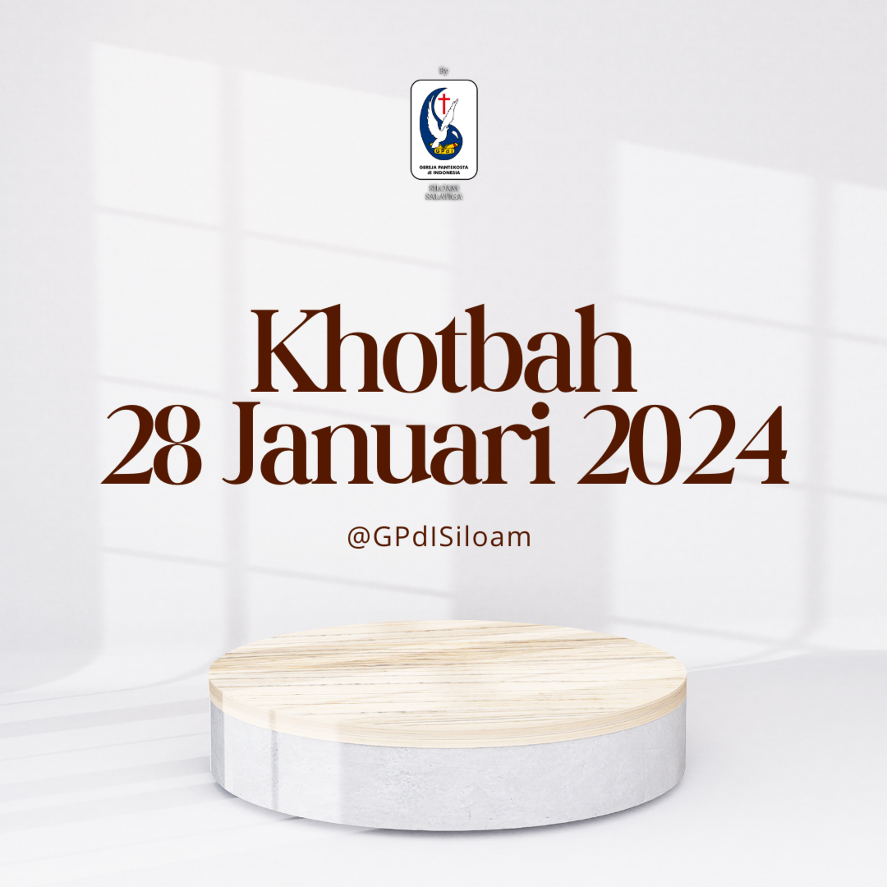 Khotbah Ibadah Raya Minggu Tgl 28 Januari 2024 episode artwork