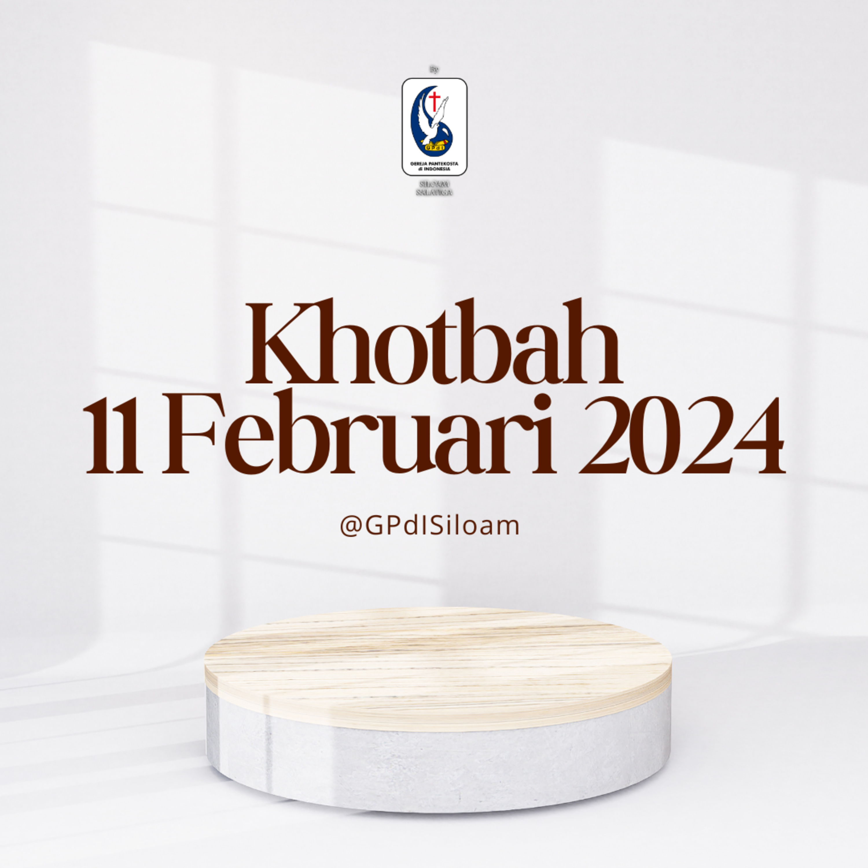 Khotbah Ibadah Raya Minggu Tgl 11 Februari 2024 episode artwork