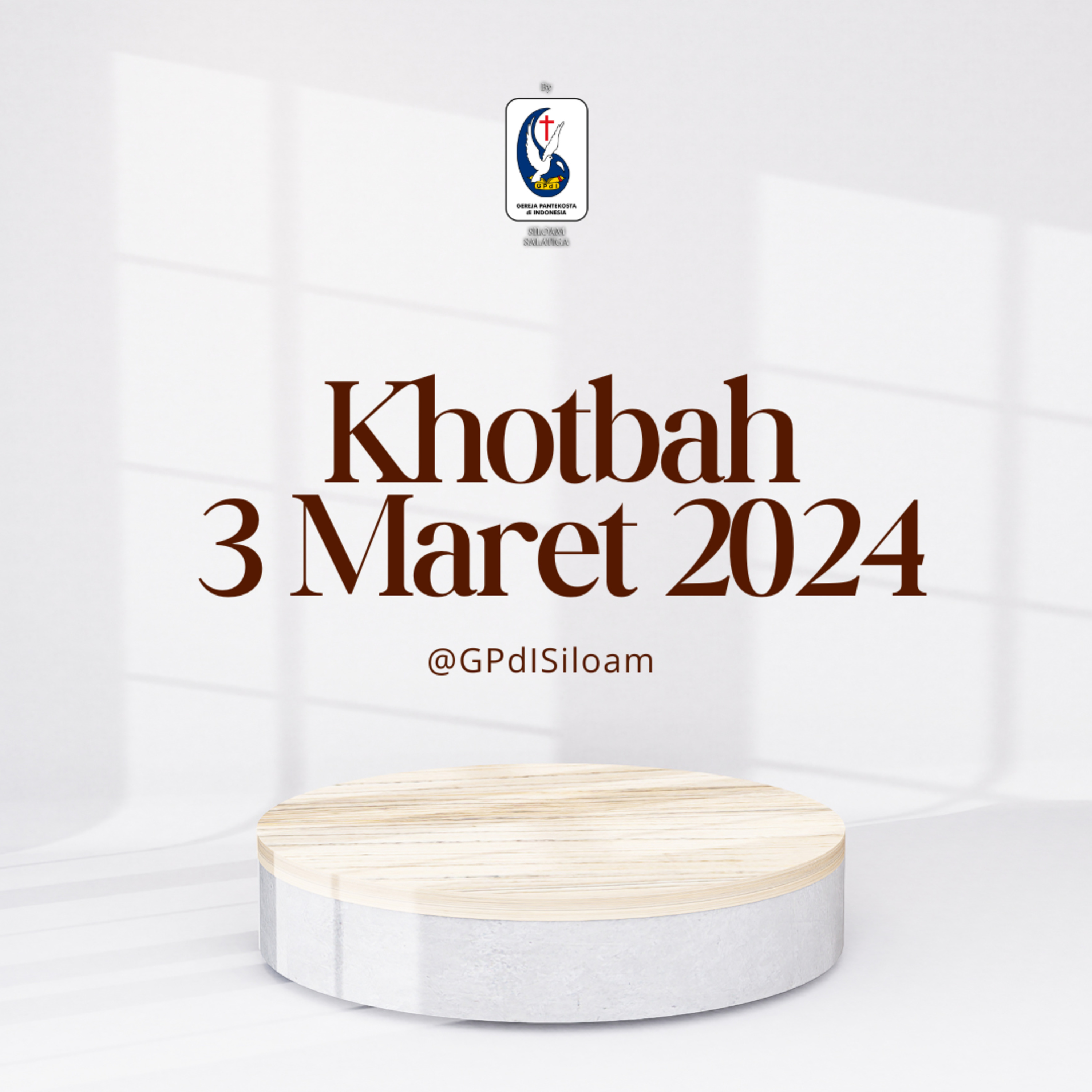 Khotbah Ibadah Raya Minggu Tgl 03 Maret 2024 episode artwork