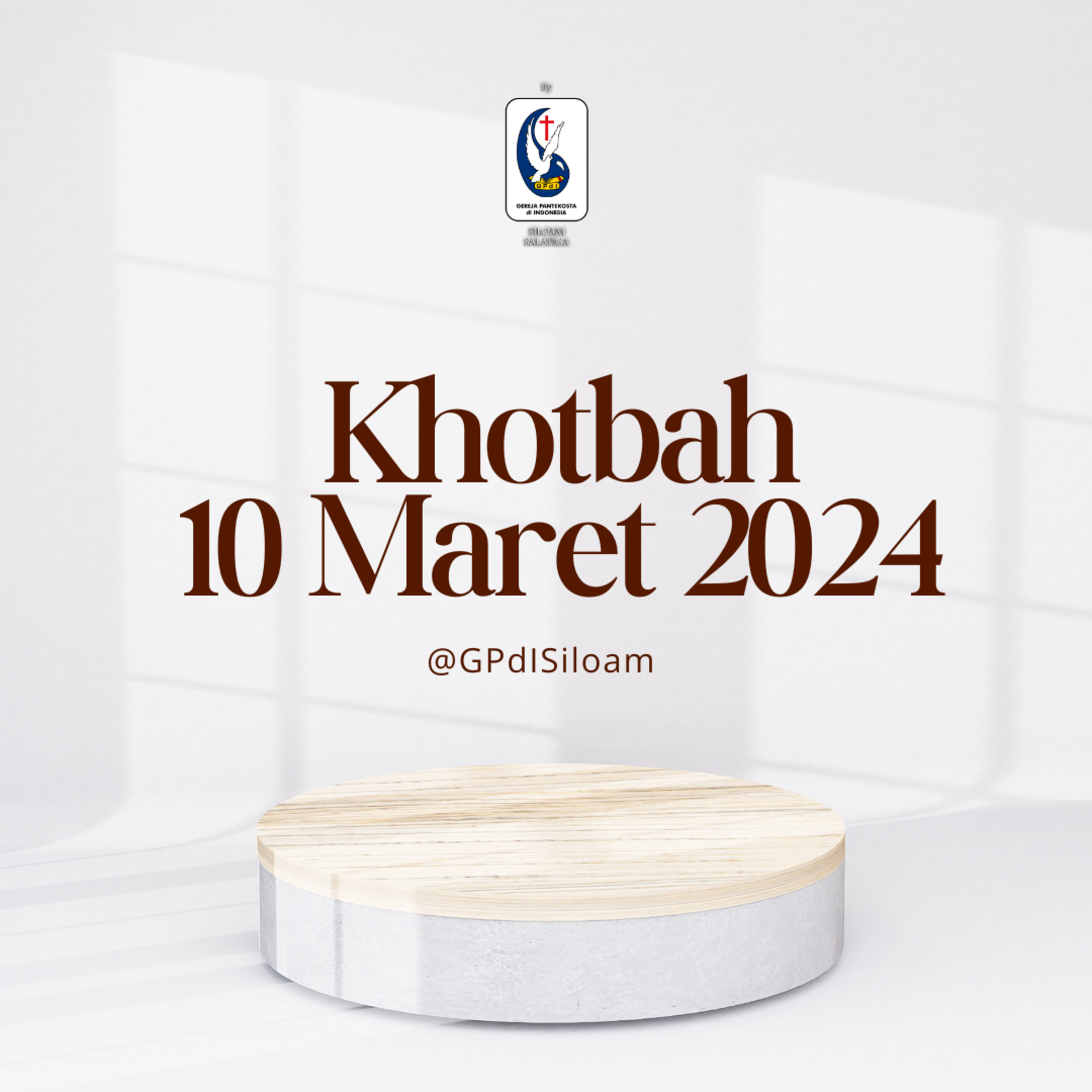 Khotbah Ibadah Raya Minggu Tgl 10 Maret 2024 episode artwork