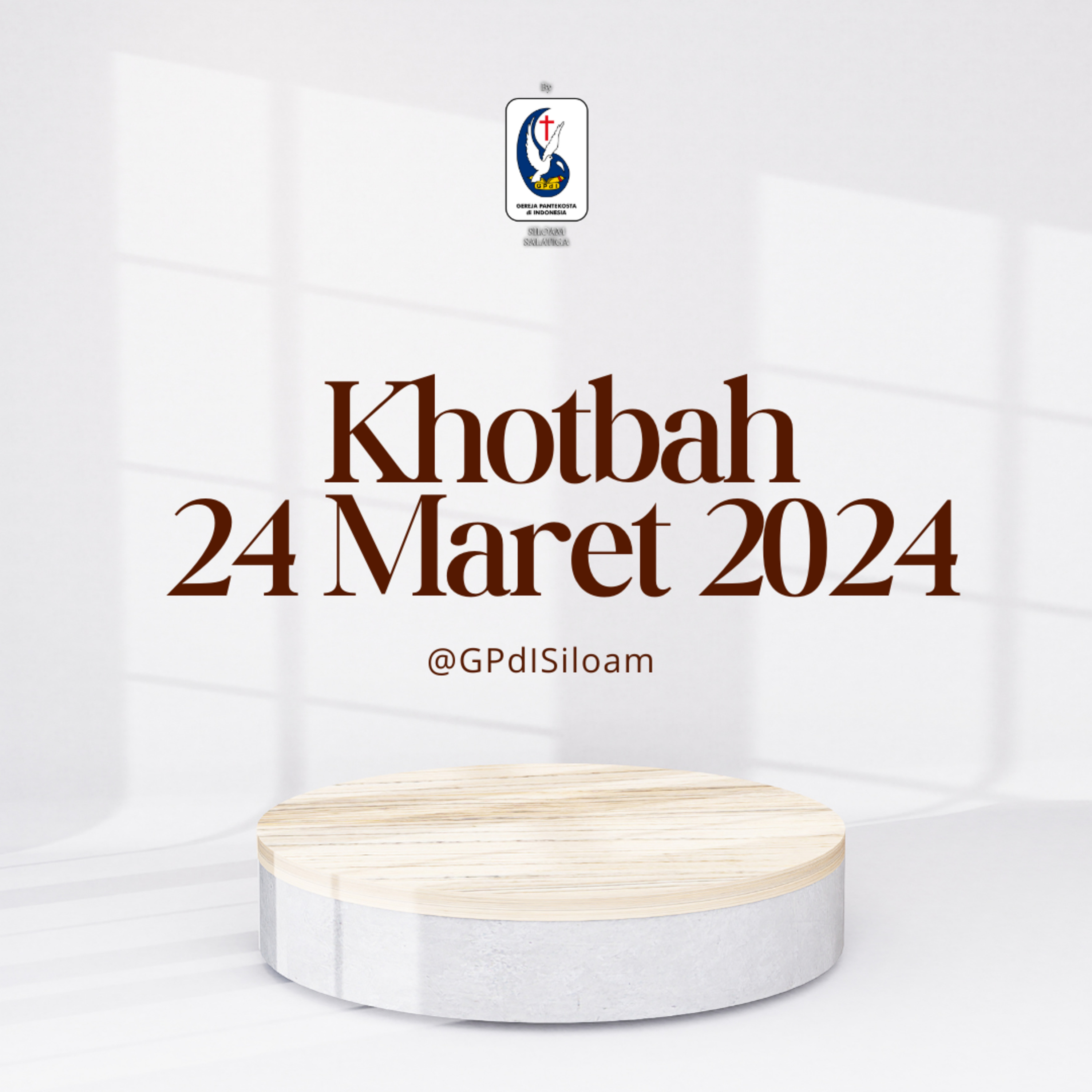 Khotbah Ibadah Raya Minggu Tgl 24 Maret 2024 episode artwork