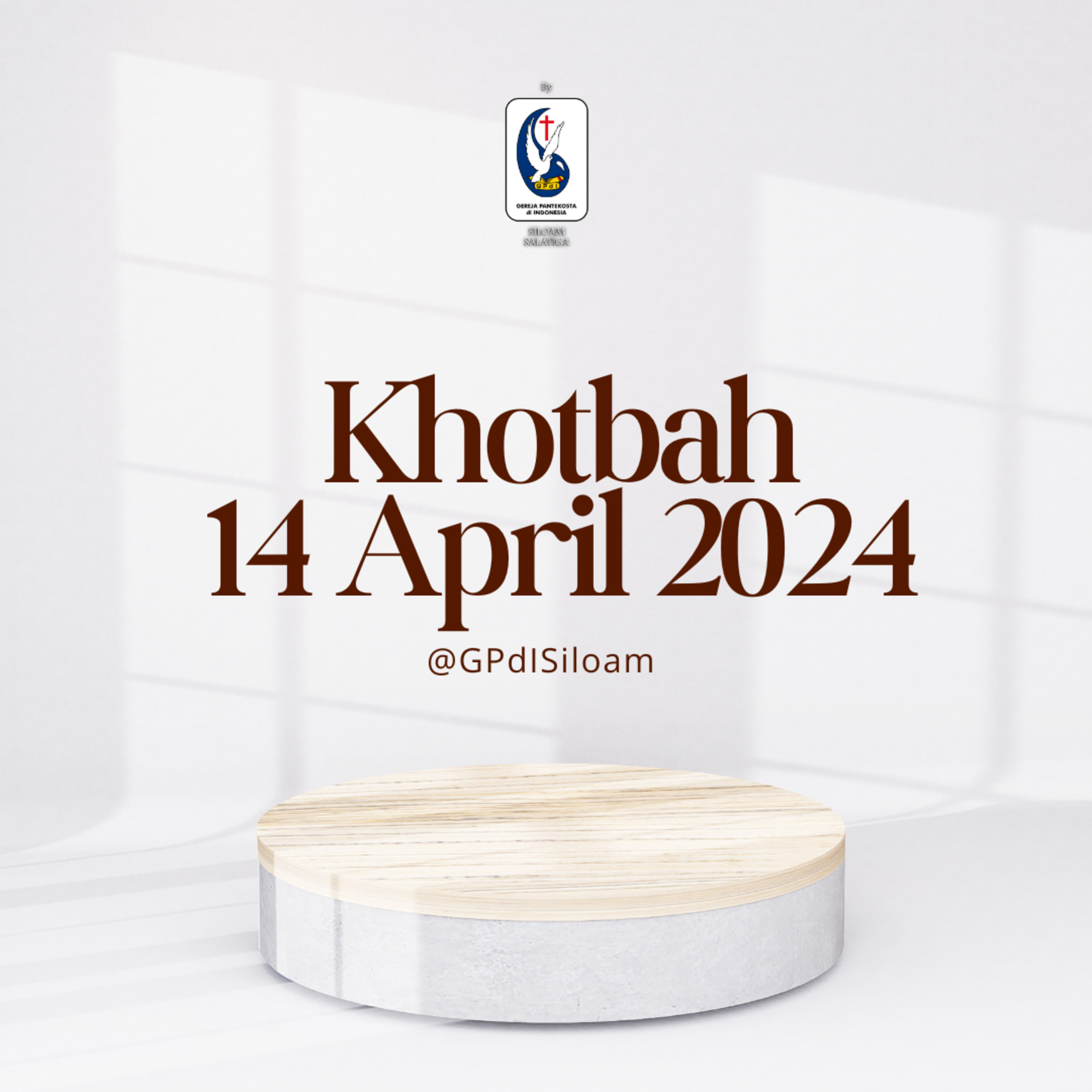 Khotbah Ibadah Raya Minggu Tgl 14 APRIL 2024 episode artwork