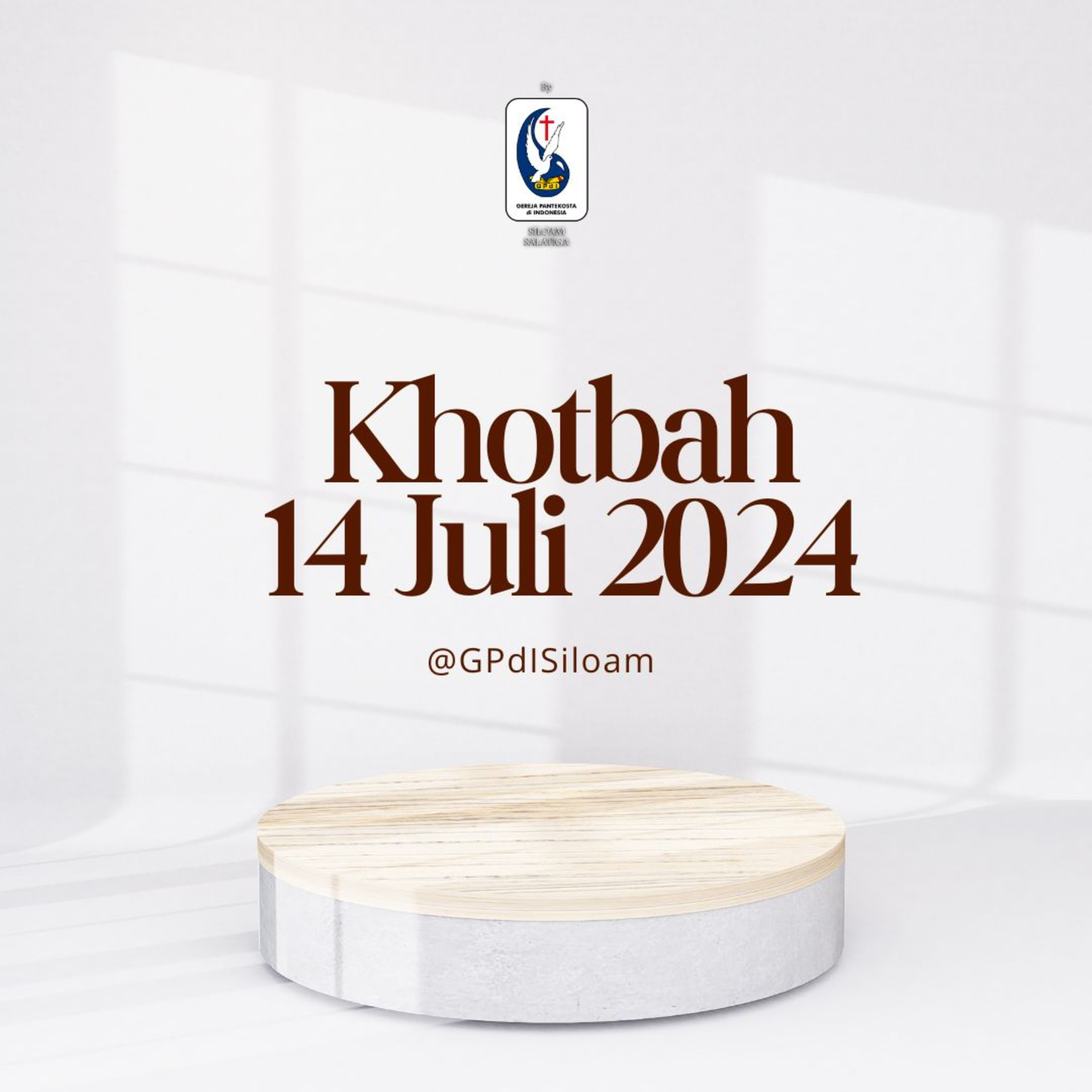 Khotbah Ibadah Raya Minggu Tgl 14 JULI 2024 episode artwork