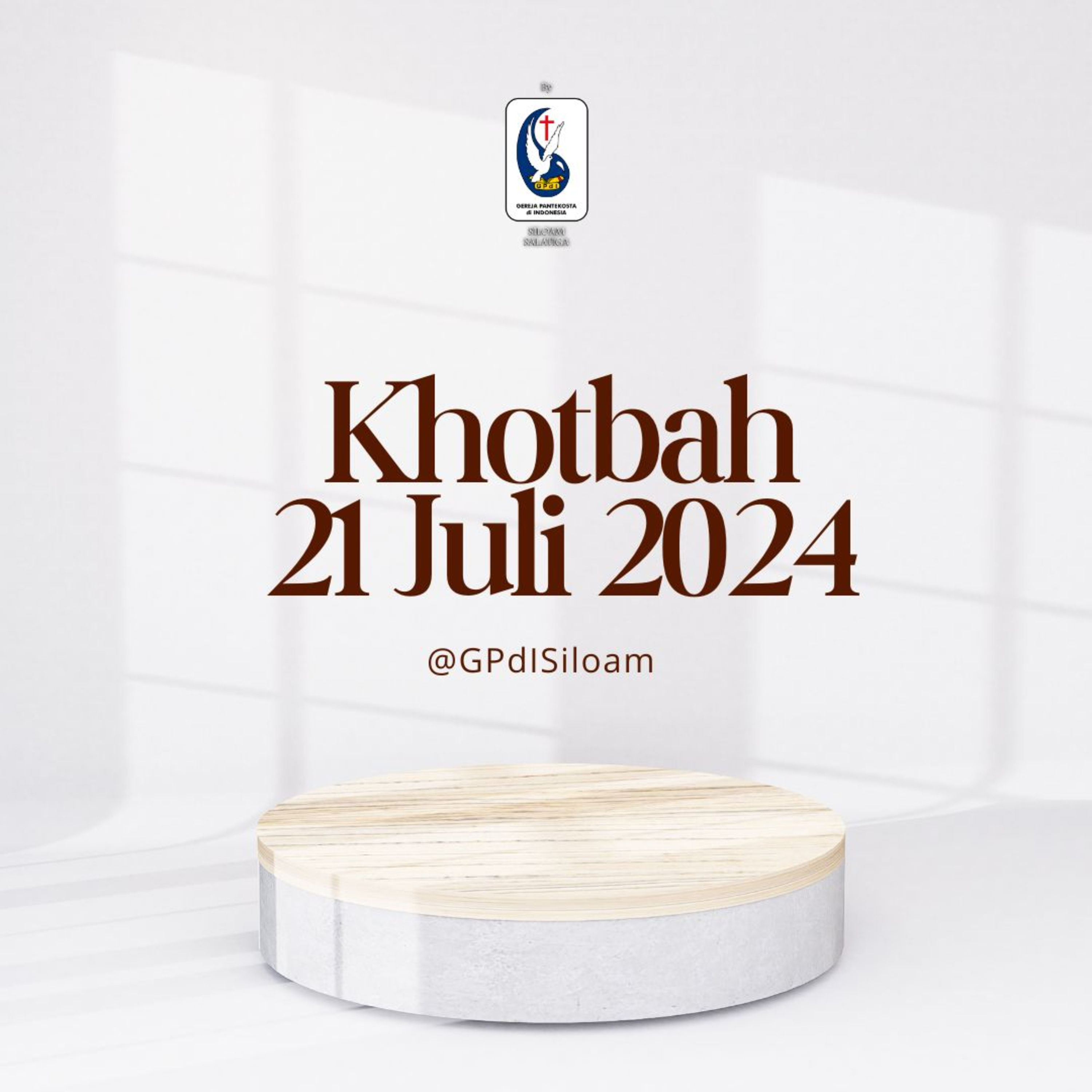 Khotbah Ibadah Raya Minggu Tgl 21 Mei 2024 episode artwork