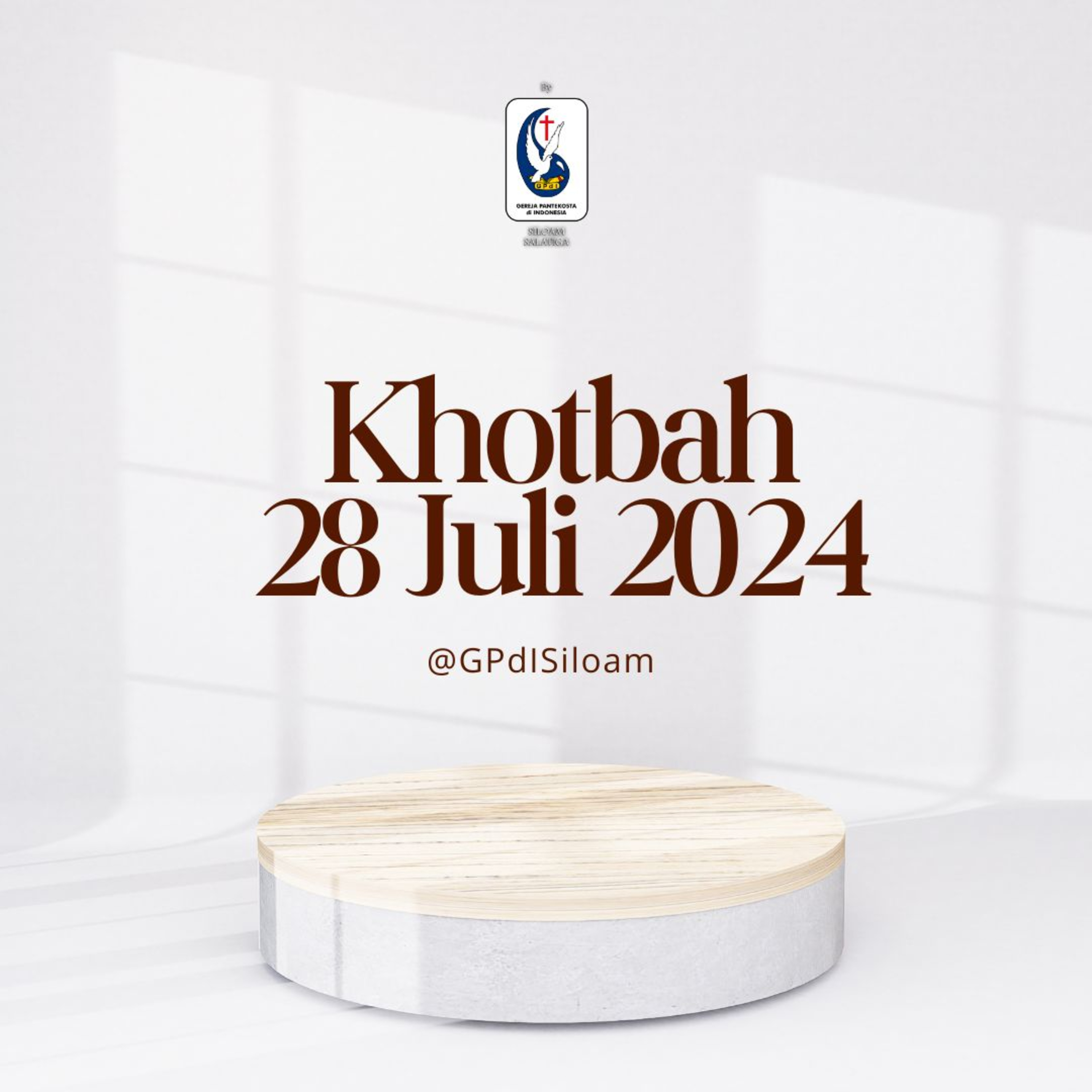 Khotbah Ibadah Raya Minggu Tgl 28 JULI 2024 episode artwork