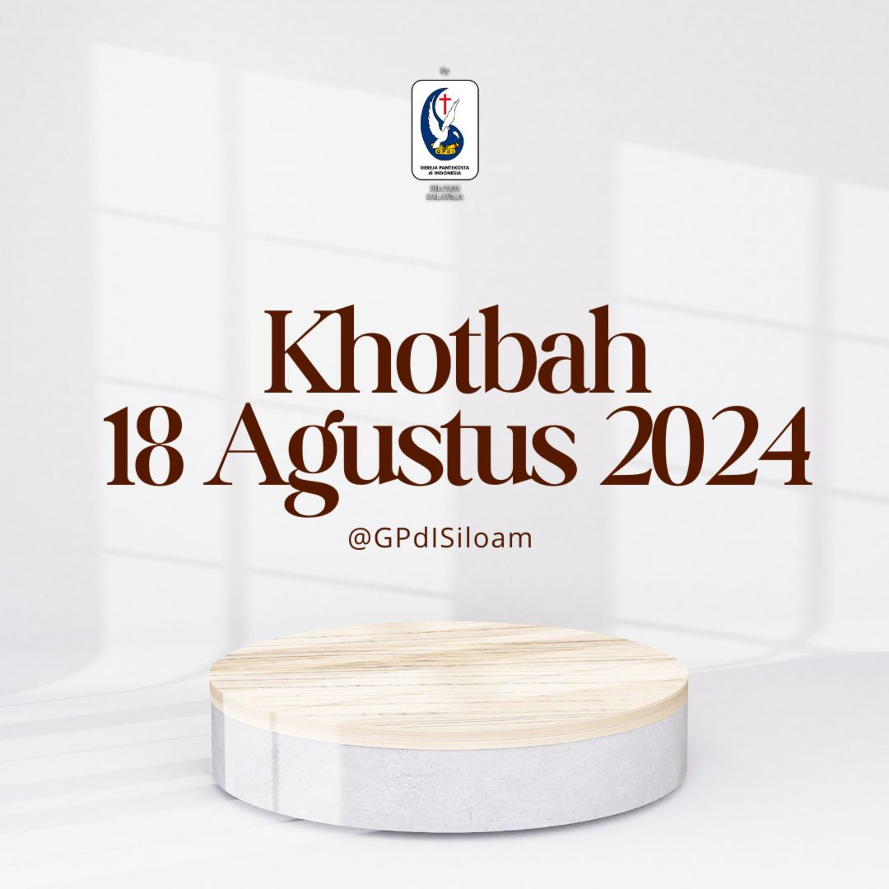 Khotbah Ibadah Raya Minggu Tgl 18 Agustus 2024 episode artwork