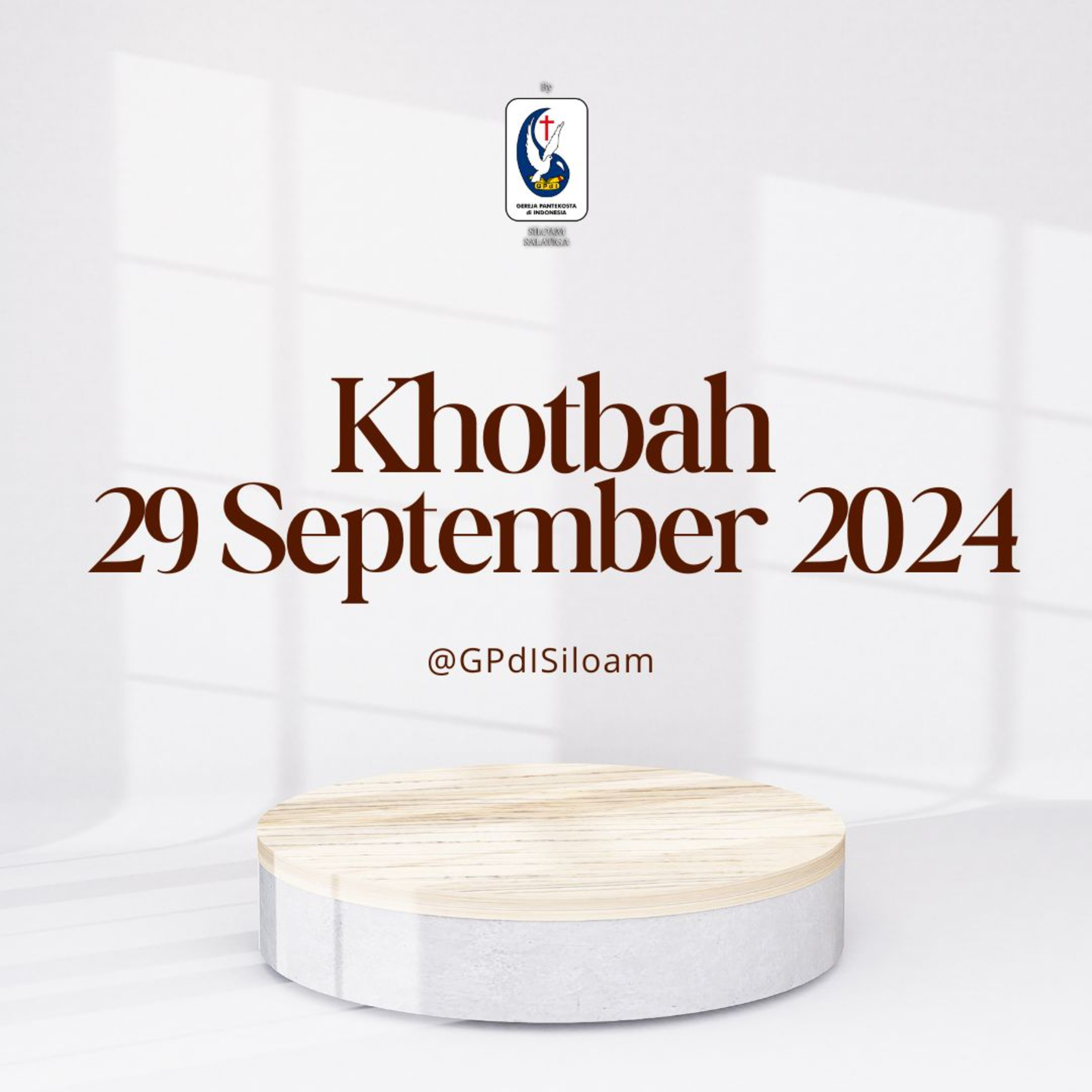 Khotbah Ibadah Raya Minggu Tgl 29 September 2024 episode artwork