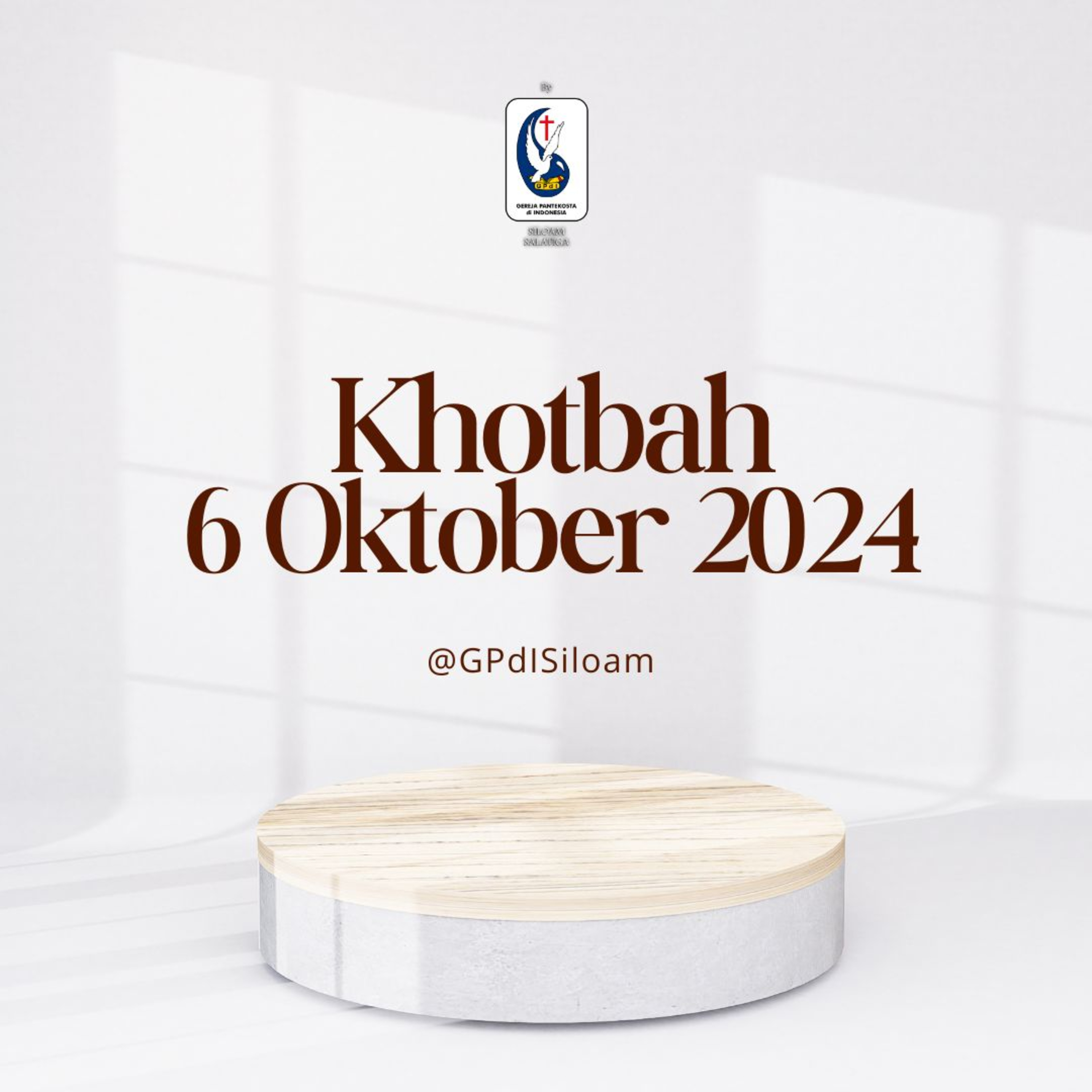 Khotbah Ibadah Raya Minggu Tgl 6 Oktober 2024 episode artwork