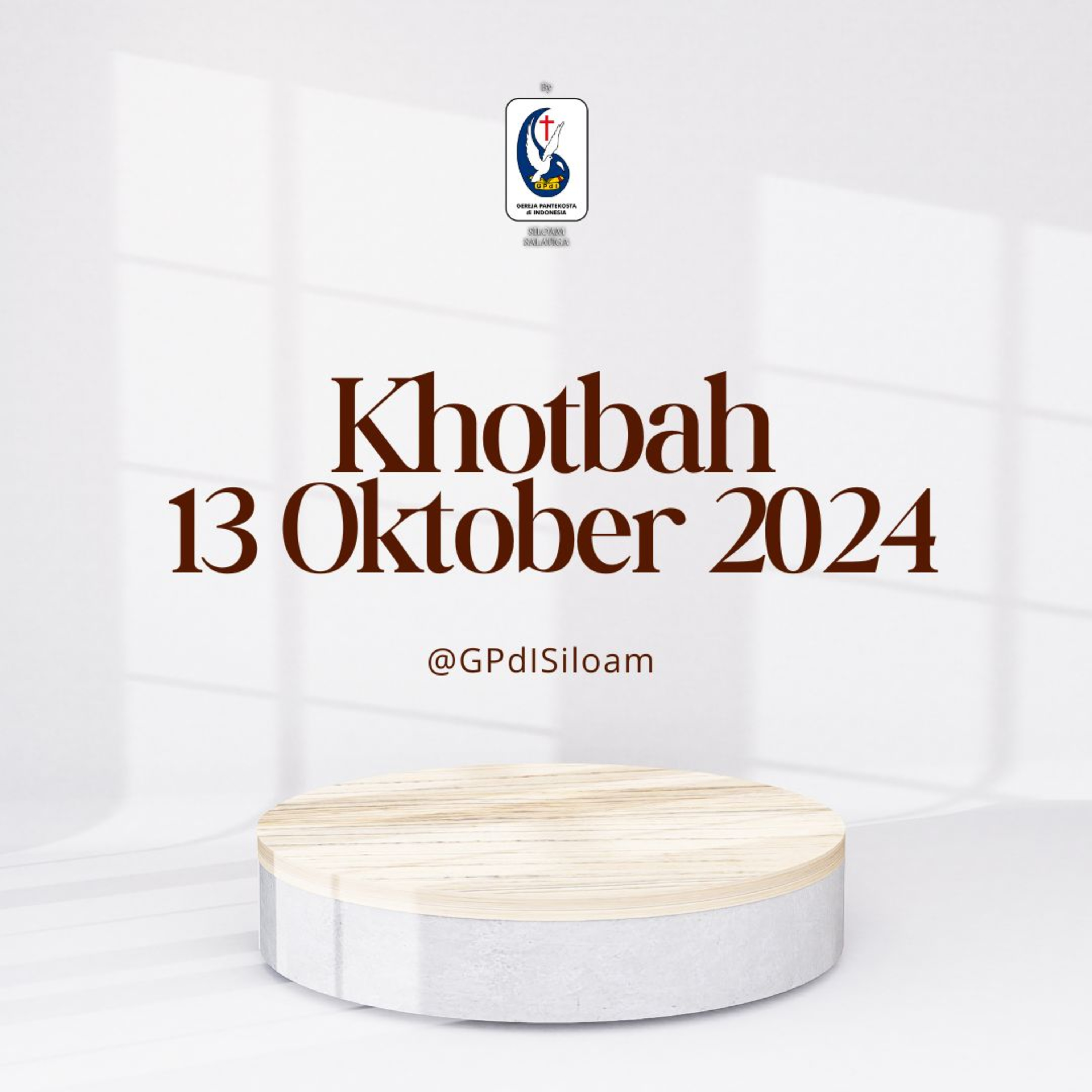 Khotbah Ibadah Raya Minggu Tgl 13 Oktober 2024 episode artwork