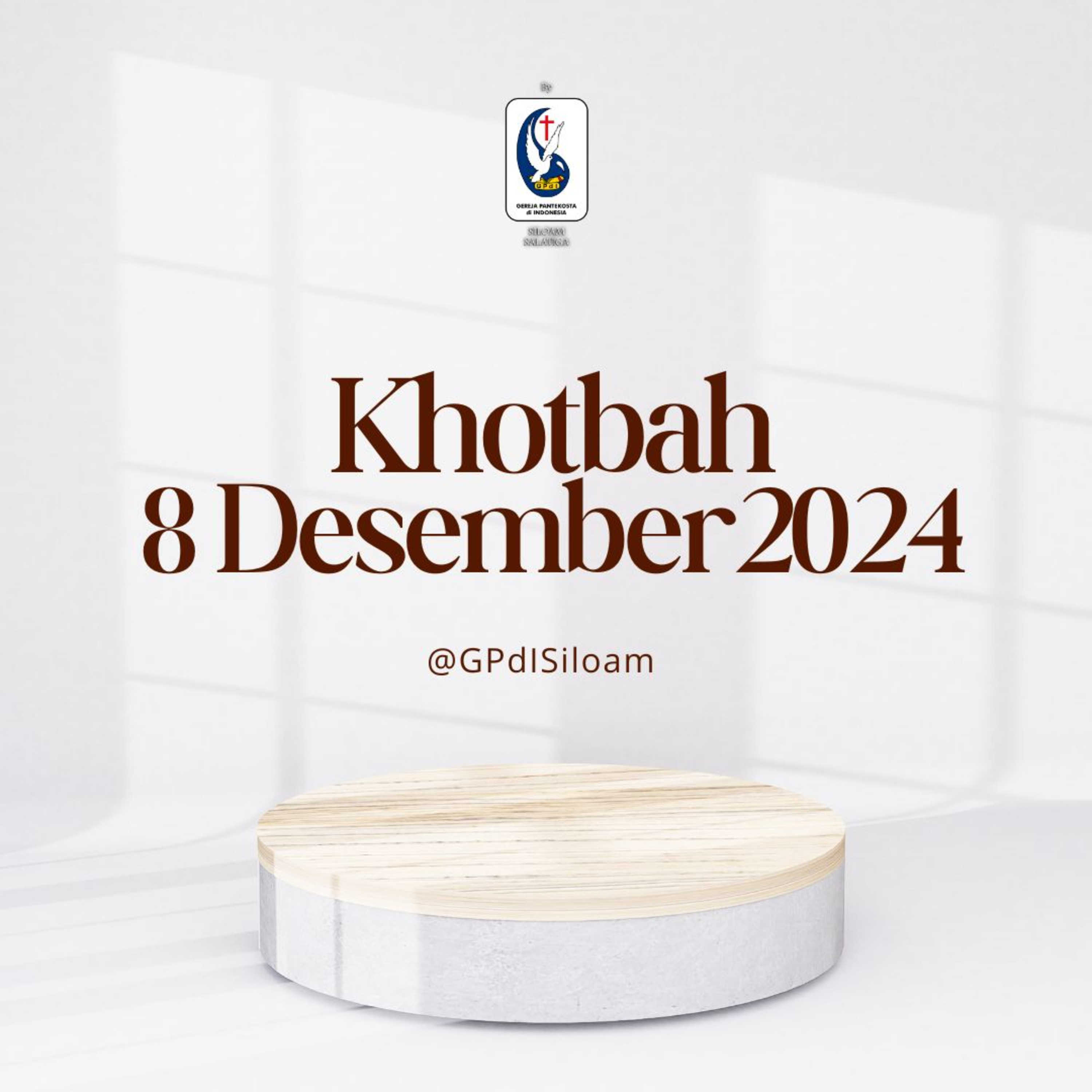 Khotbah Ibadah Raya Minggu Tgl 8 Desember 2024 episode artwork