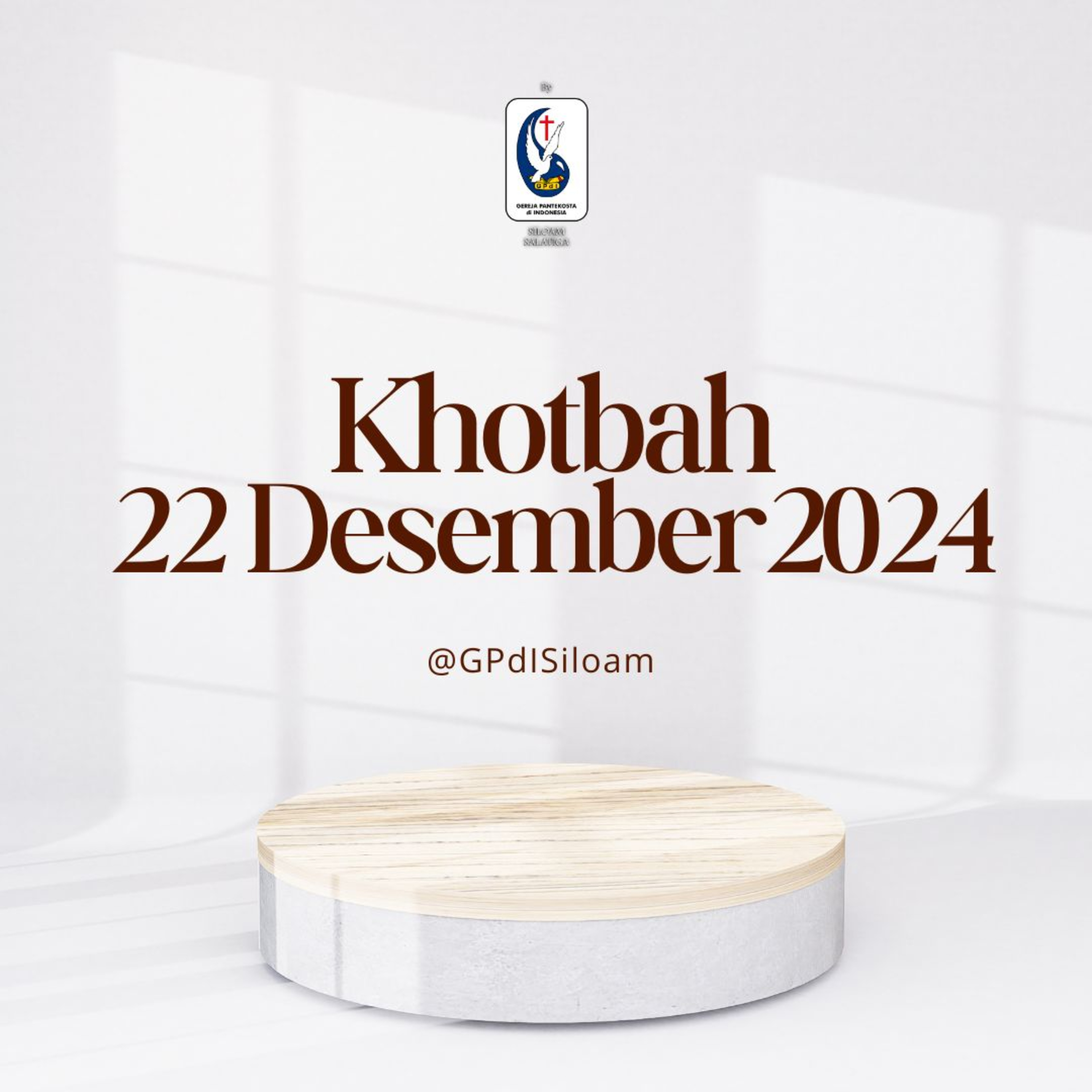Khotbah Ibadah Raya Minggu tgl 22 Desember 2024 episode artwork