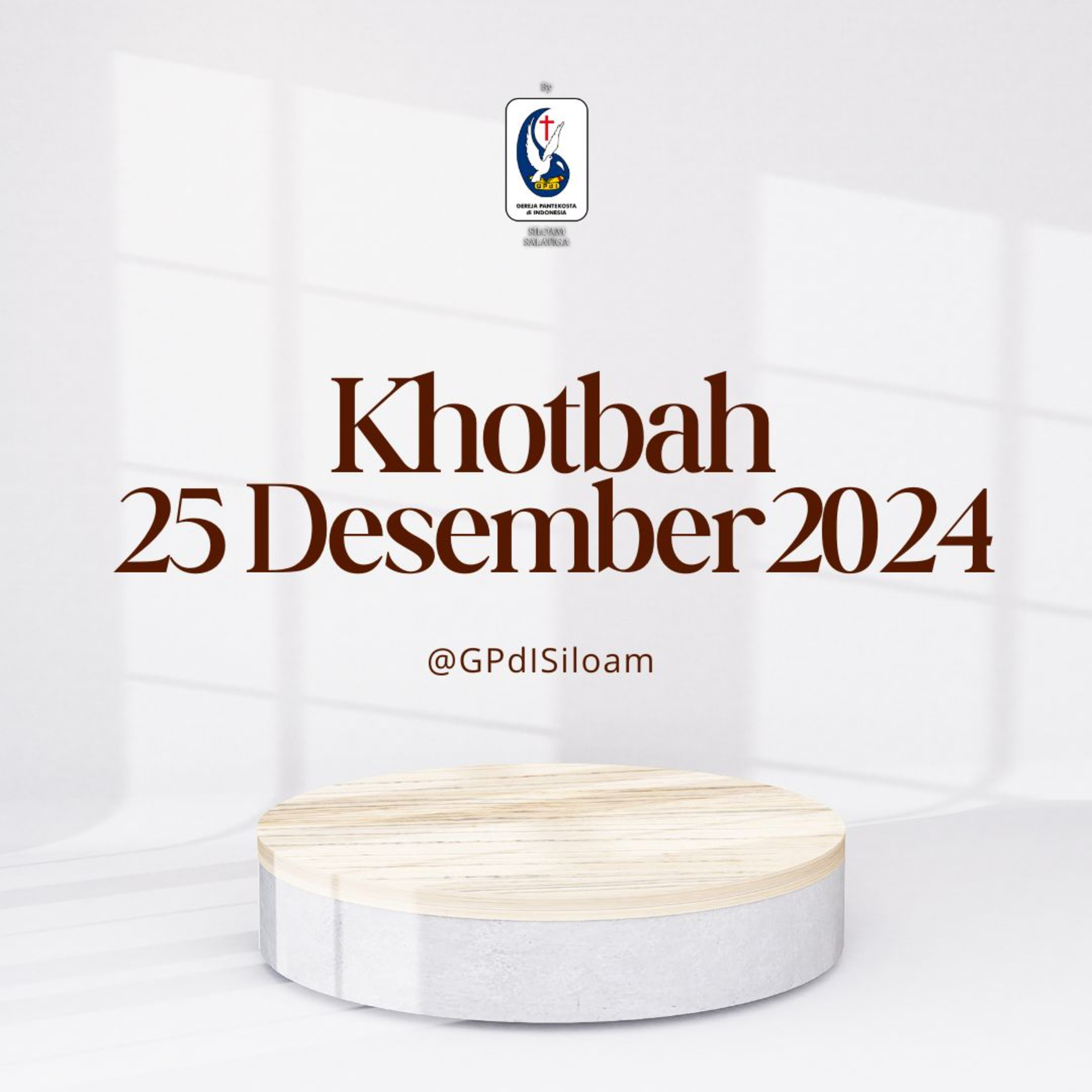 Khotbah Ibadah Natal Tgl 25 Desember 2024 episode artwork