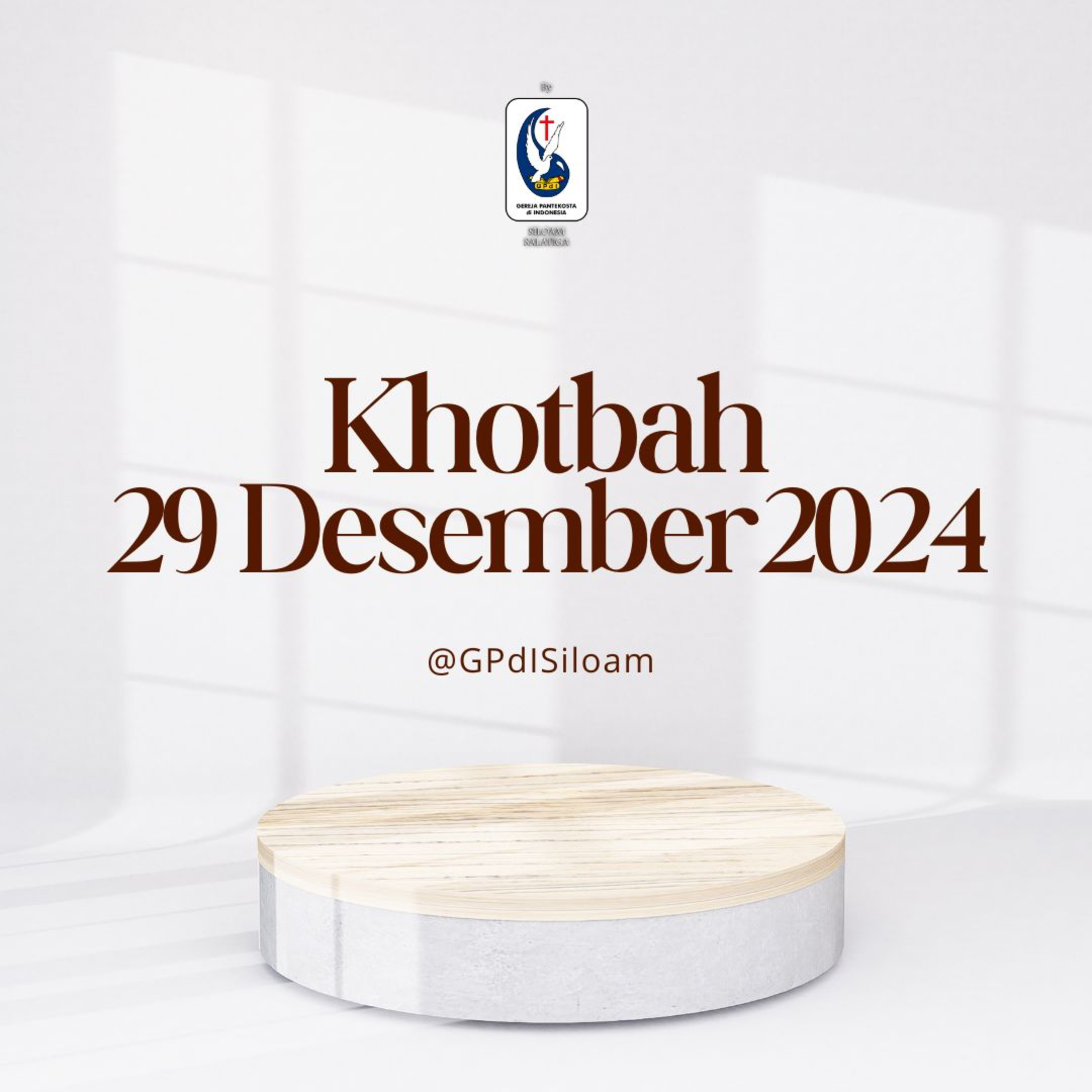Khotbah Ibadah Raya Minggu Tgl 29 Desember 2024 episode artwork