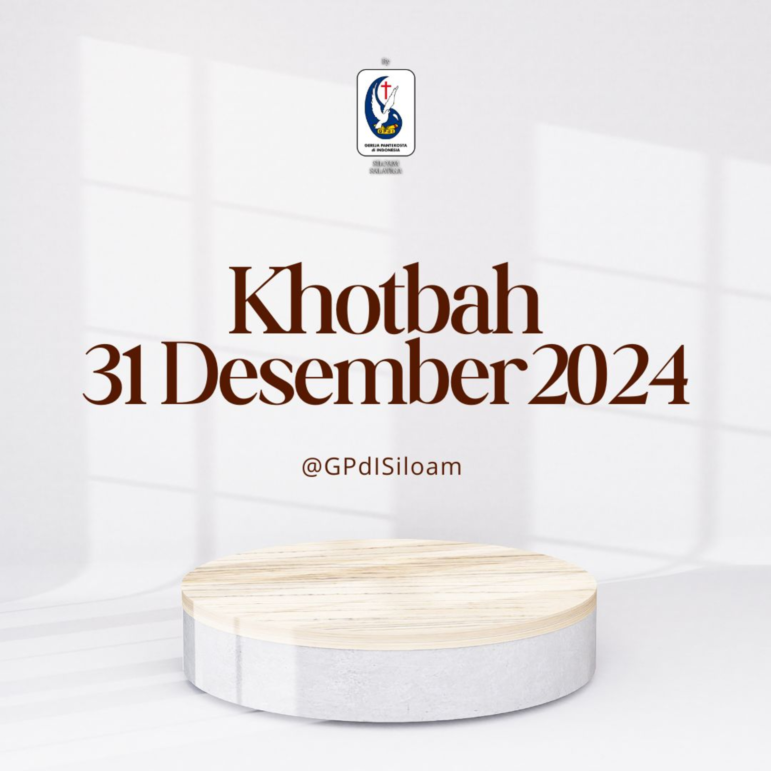 Khotbah Ibadah Tutup Tahun Tgl 31 Desember 2024 episode artwork
