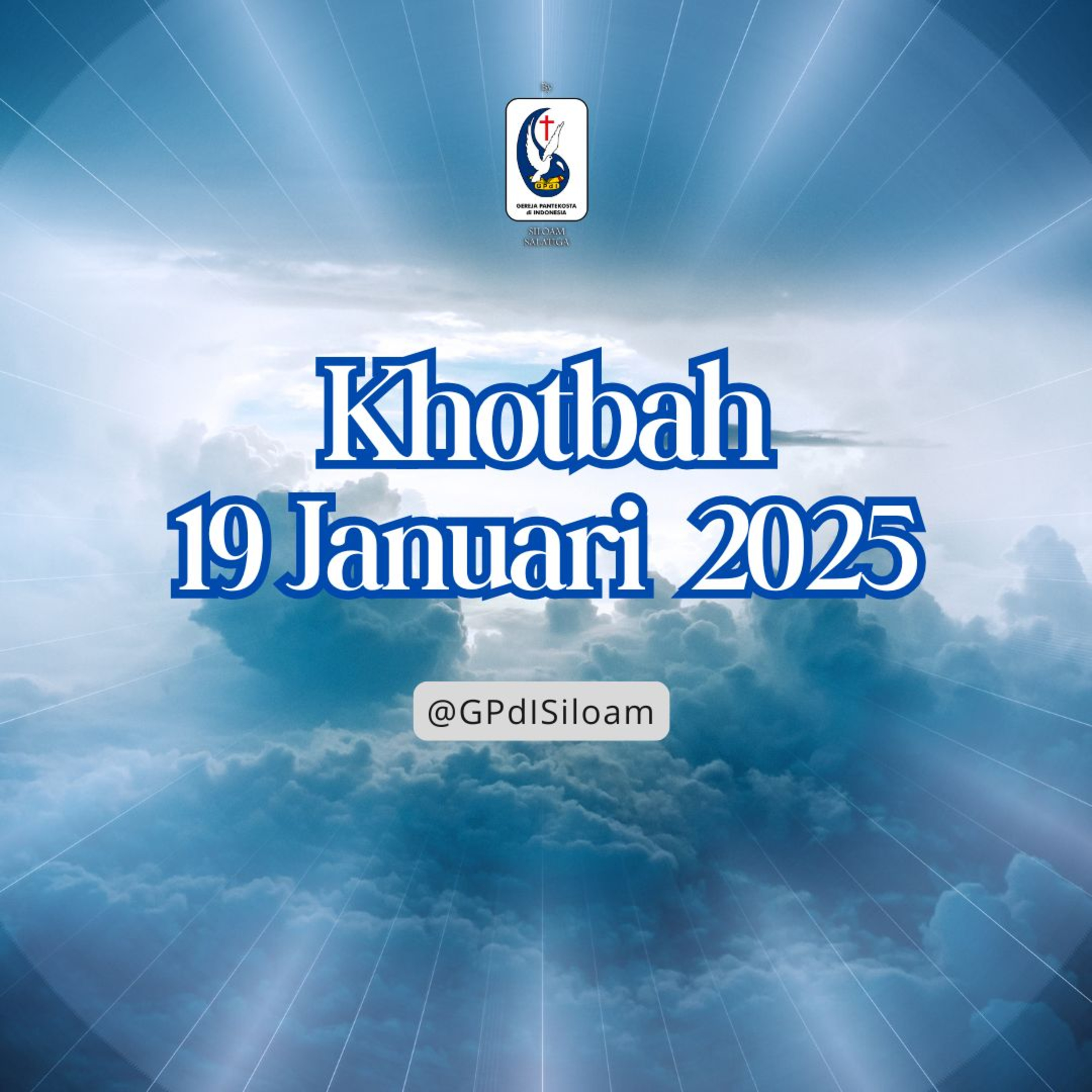 Khotbah Ibadah Raya Minggu Tgl 19 Januari 2025 episode artwork