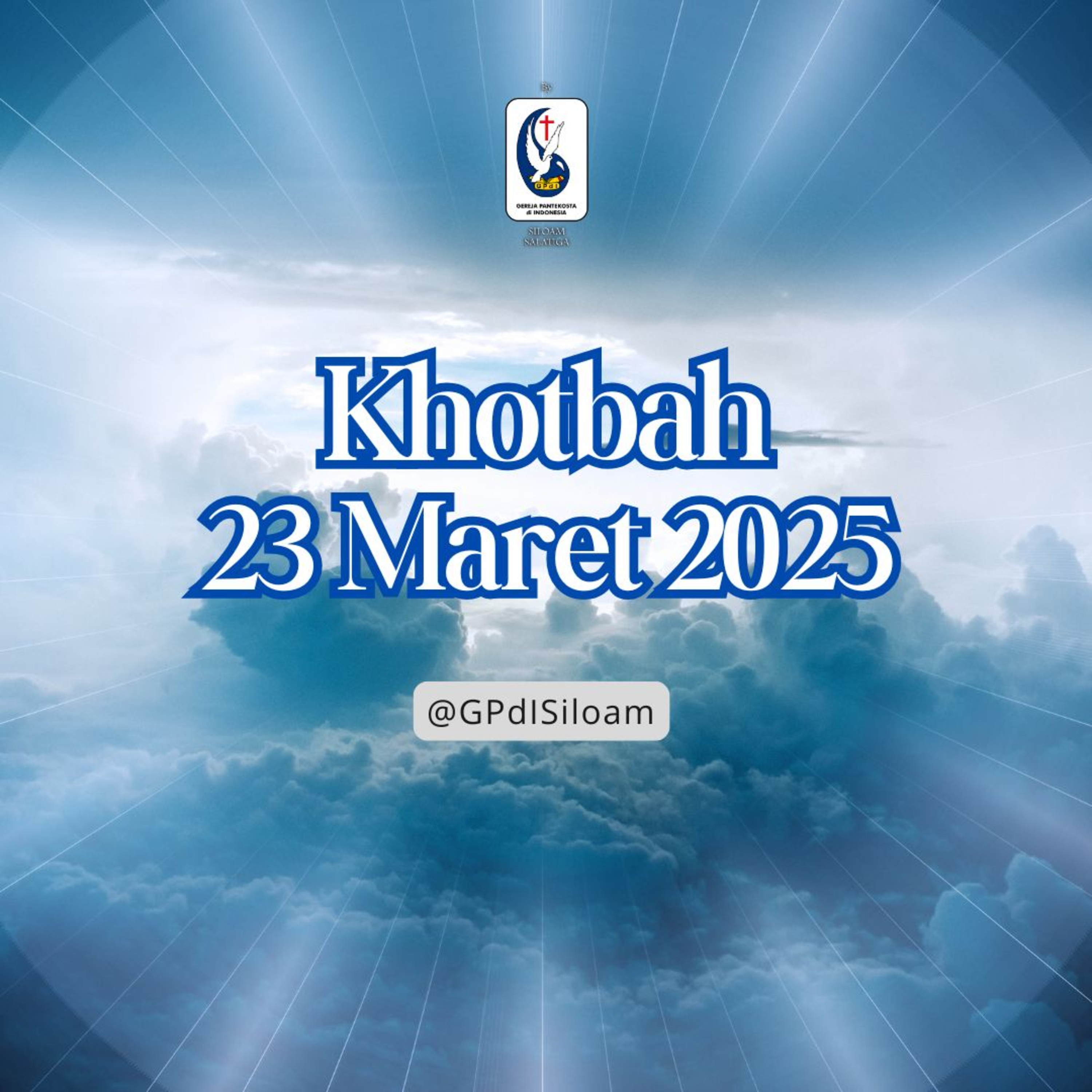 Khotbah Ibadah Raya Minggu Tgl 23 Maret 2025 episode artwork