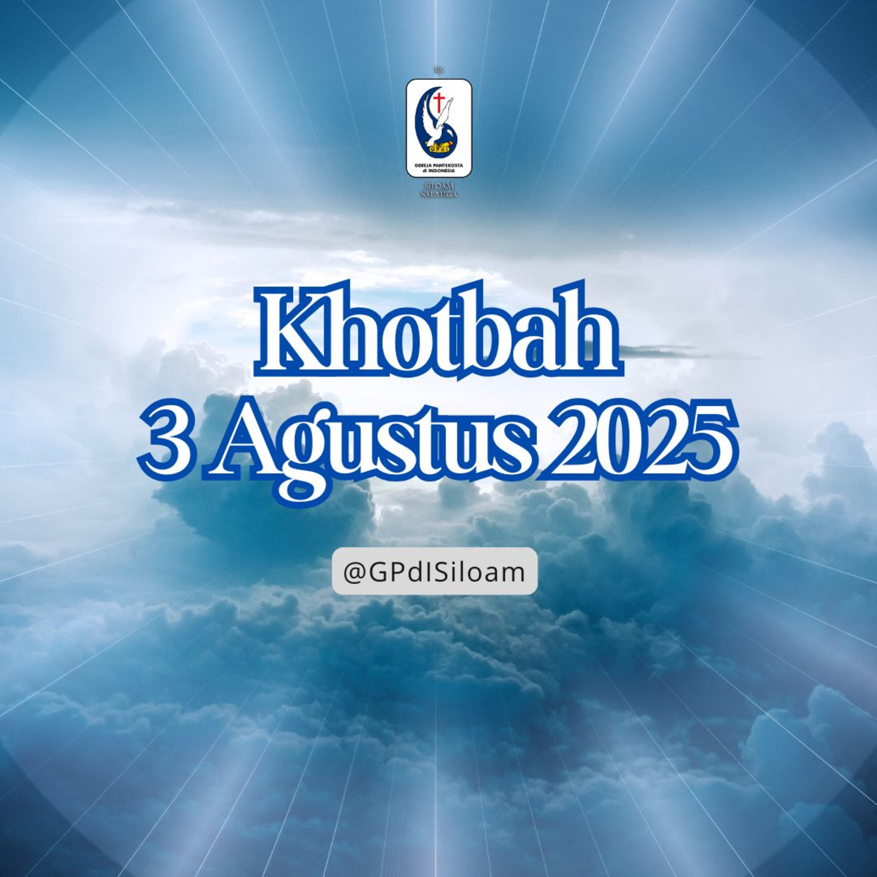 Khotbah Ibadah Raya Minggu Tgl 3 Agustus 2025 episode artwork